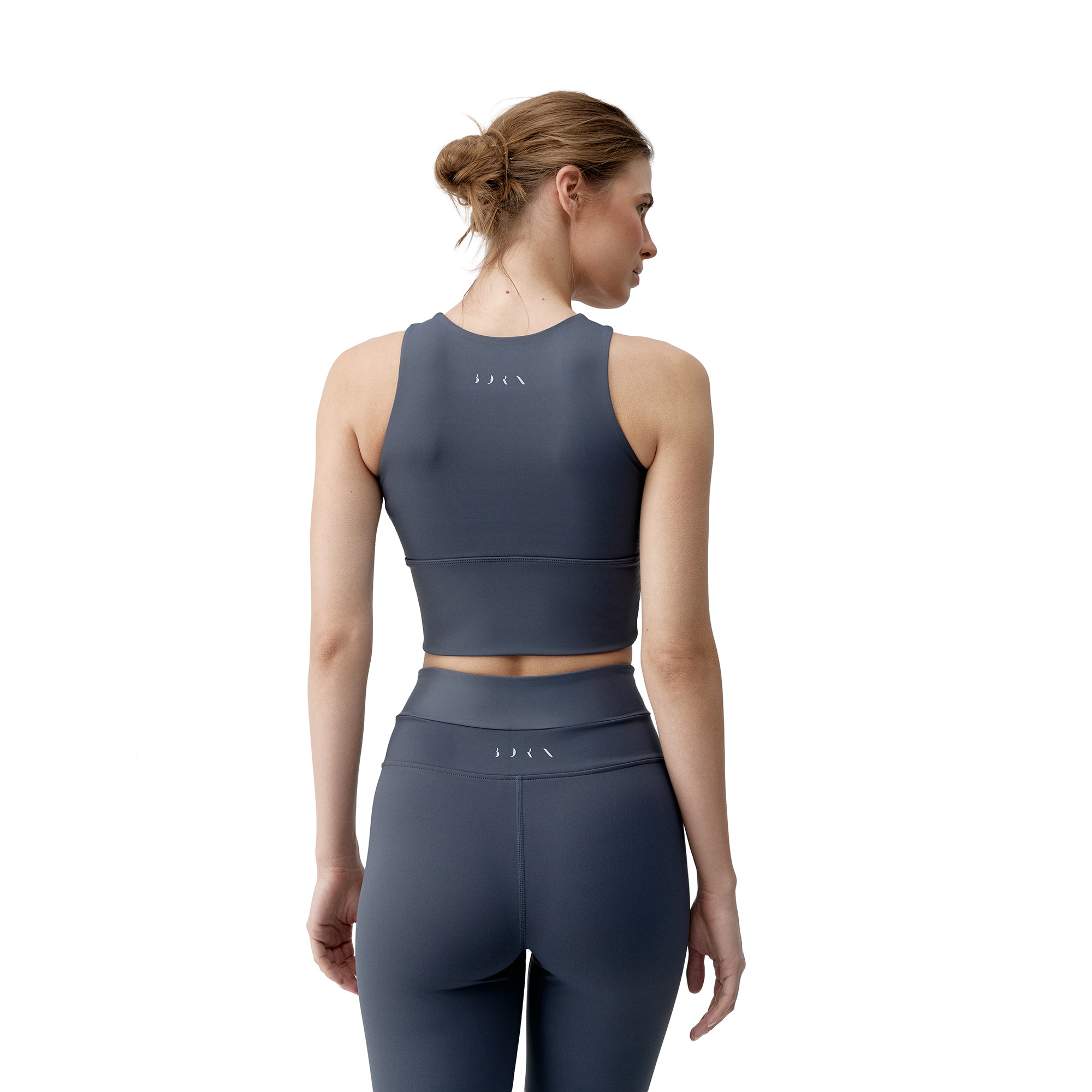 Top de Mujer Kaia BORN - Azul anticuario Azul anticuario-2