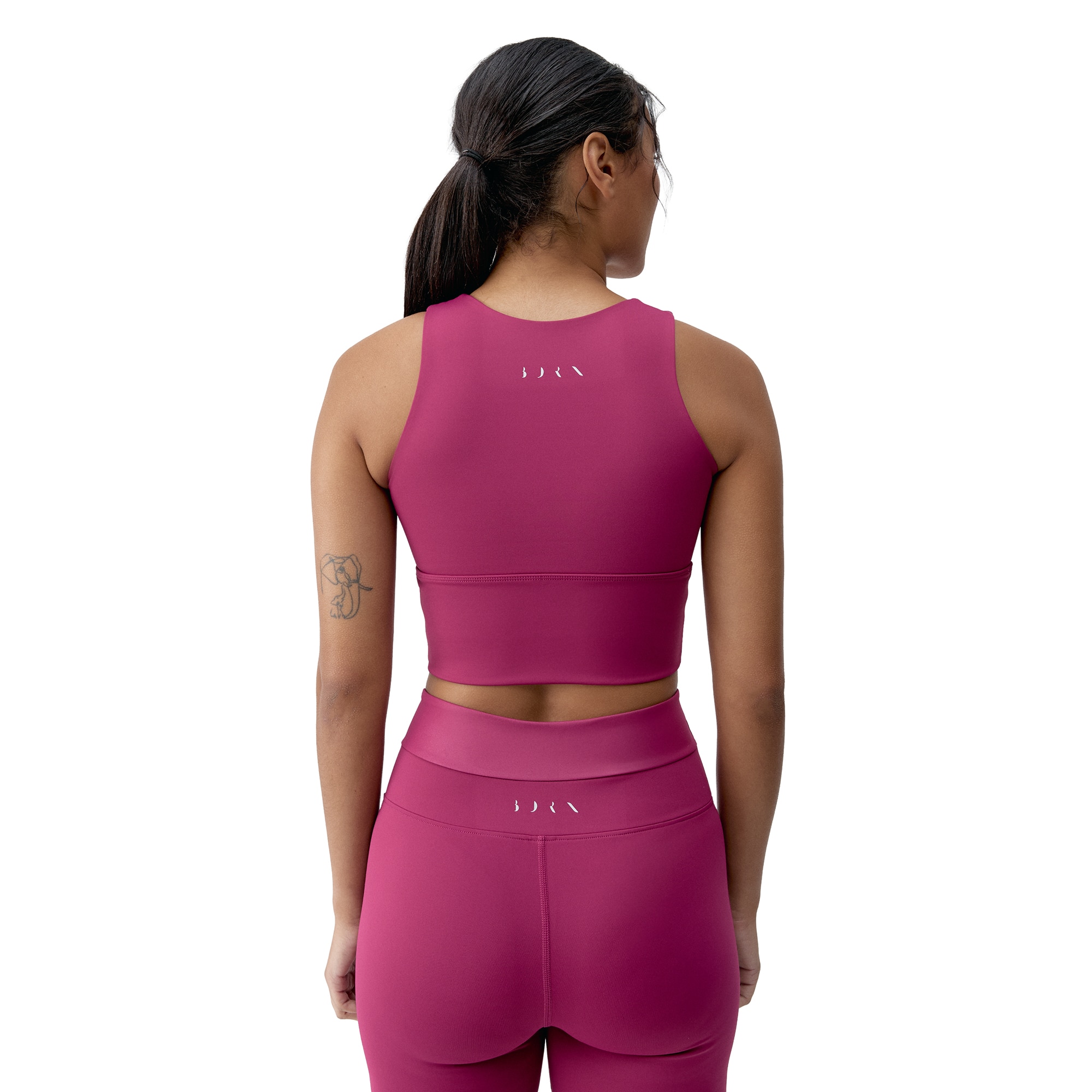 Top de Mujer Kaia BORN - Ciruela Ciruela-2