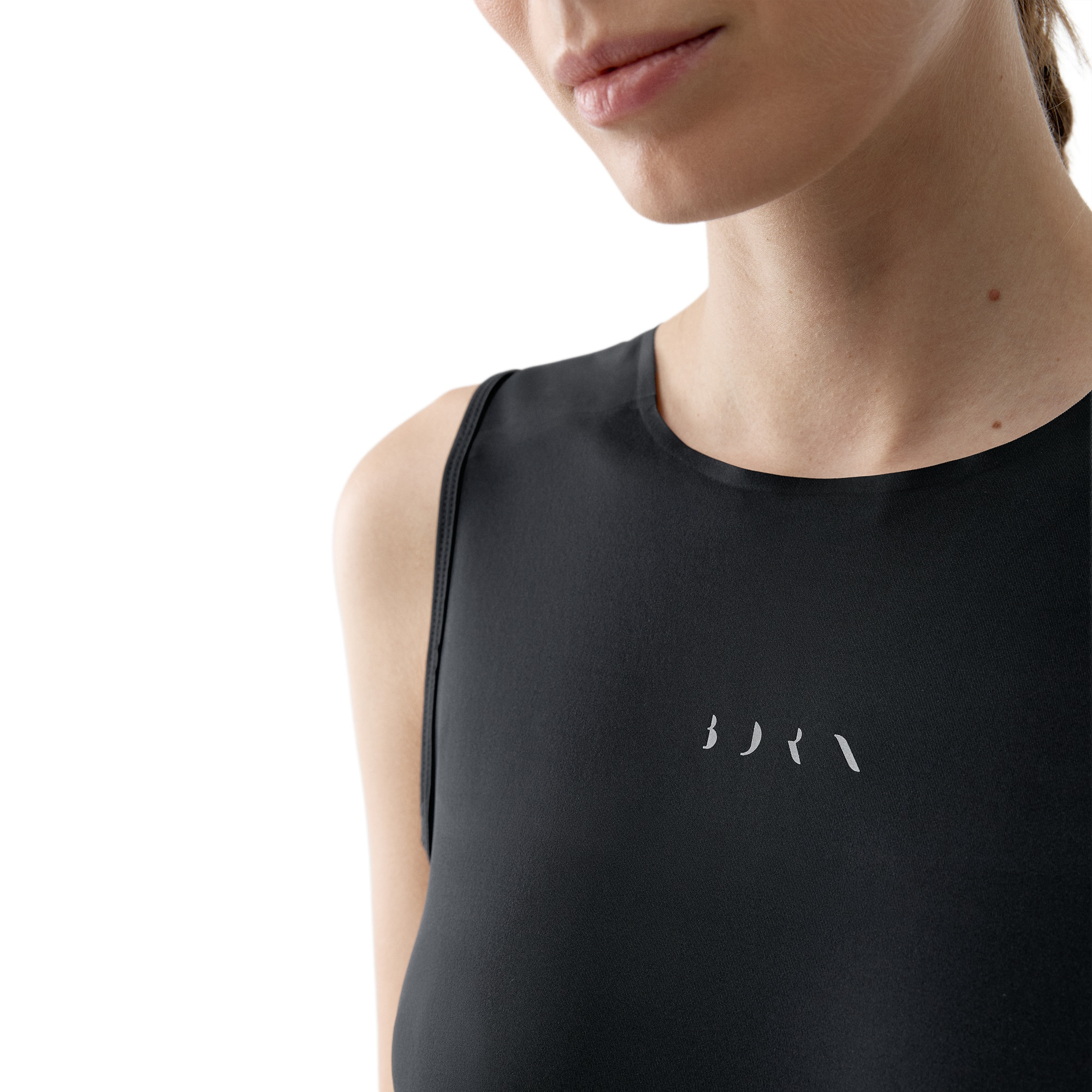 Camiseta de Mujer Caliope BORN - Negro Negro-3