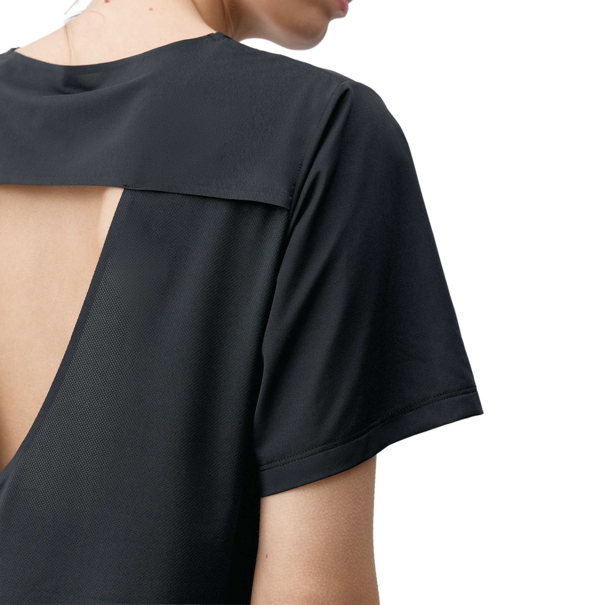 Camiseta de Mujer Bambu BORN - Negro Negro-2