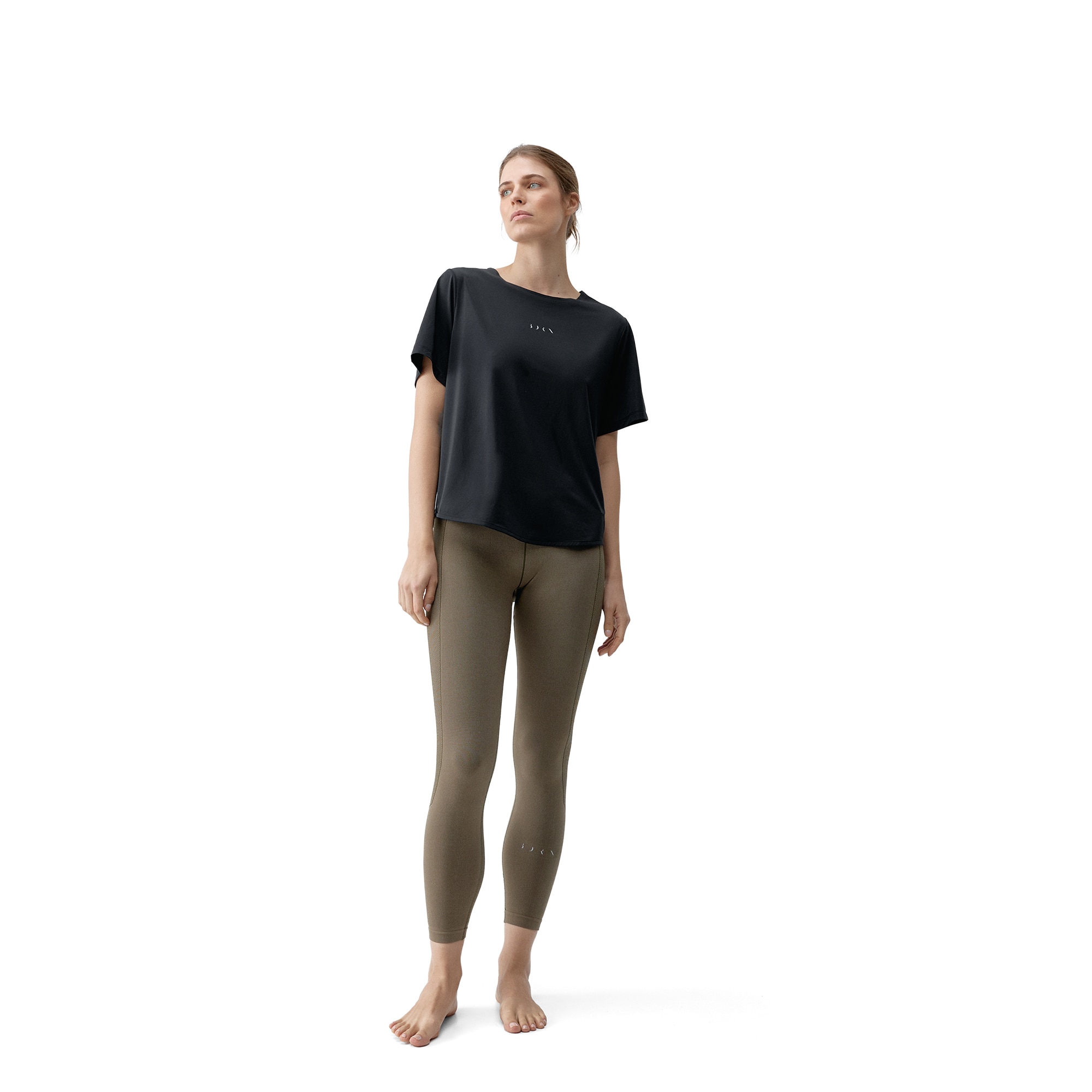 Camiseta de Mujer Bambu BORN - Negro Negro-3