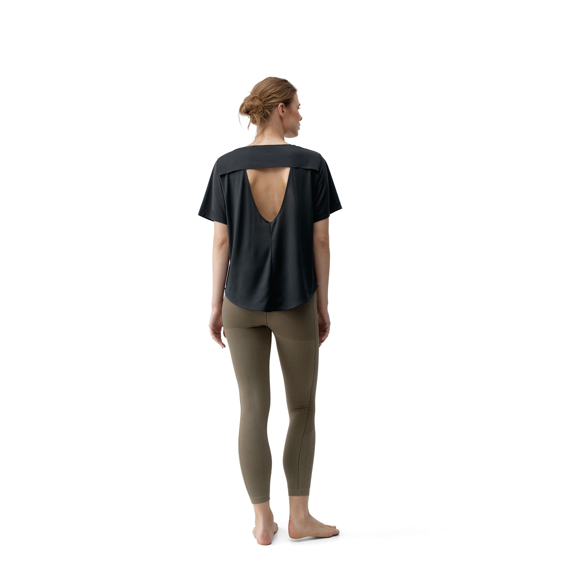 Camiseta de Mujer Bambu BORN - Negro Negro-4