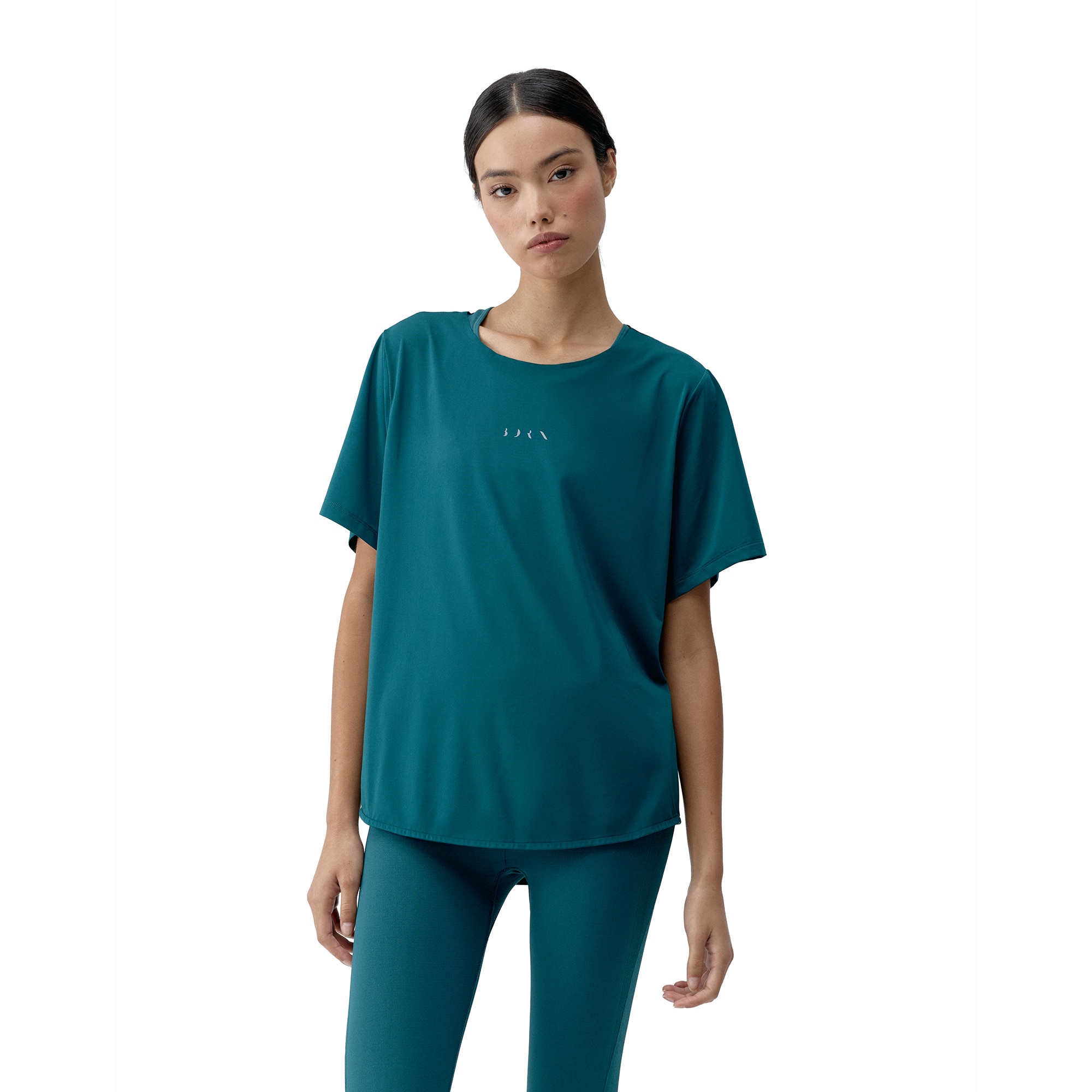 Camiseta de Mujer Bambu BORN - Azul Océano Azul Océano-1