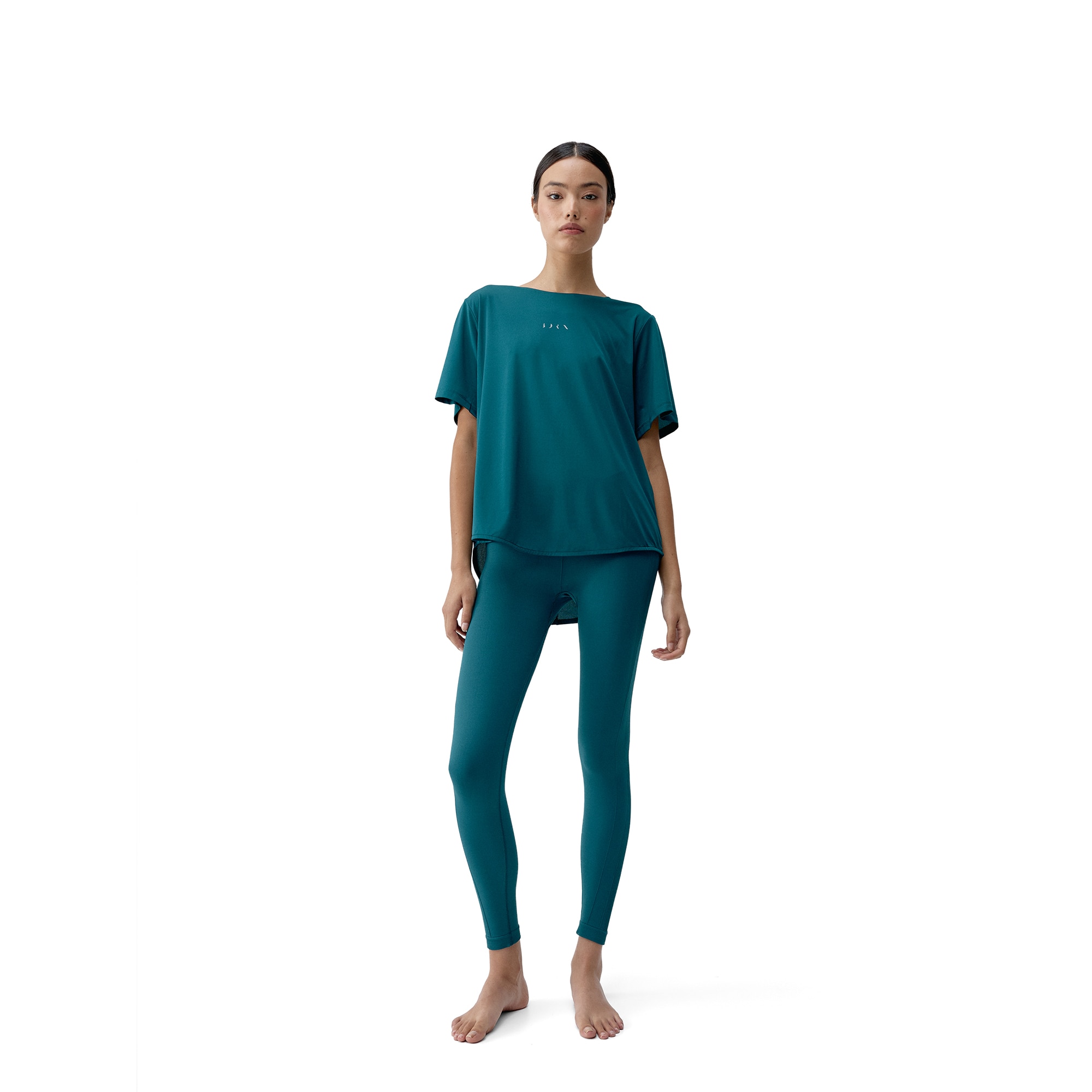 Camiseta de Mujer Bambu BORN - Azul Océano Azul Océano-4