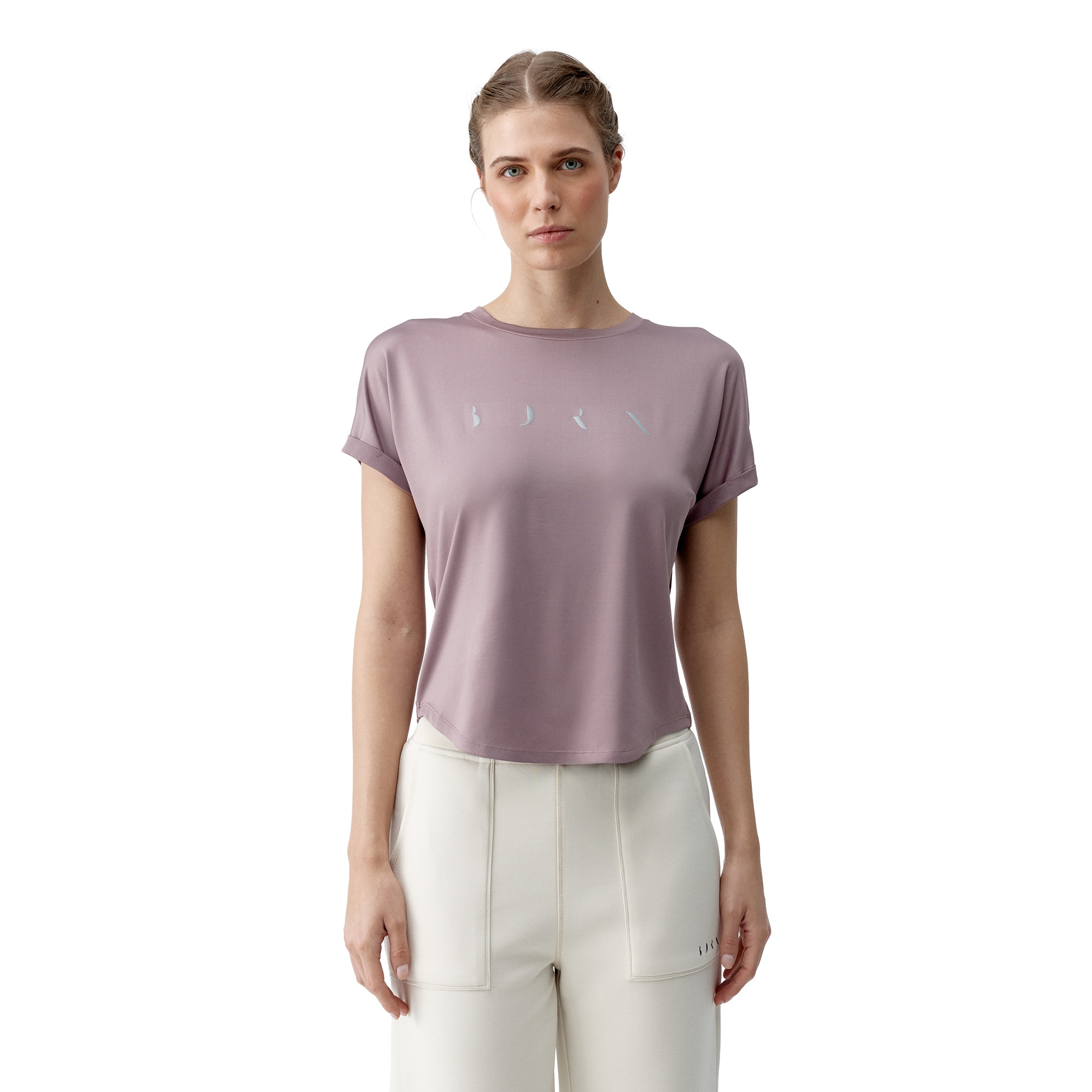 Born Camiseta de Mujer Azami Ciruela
