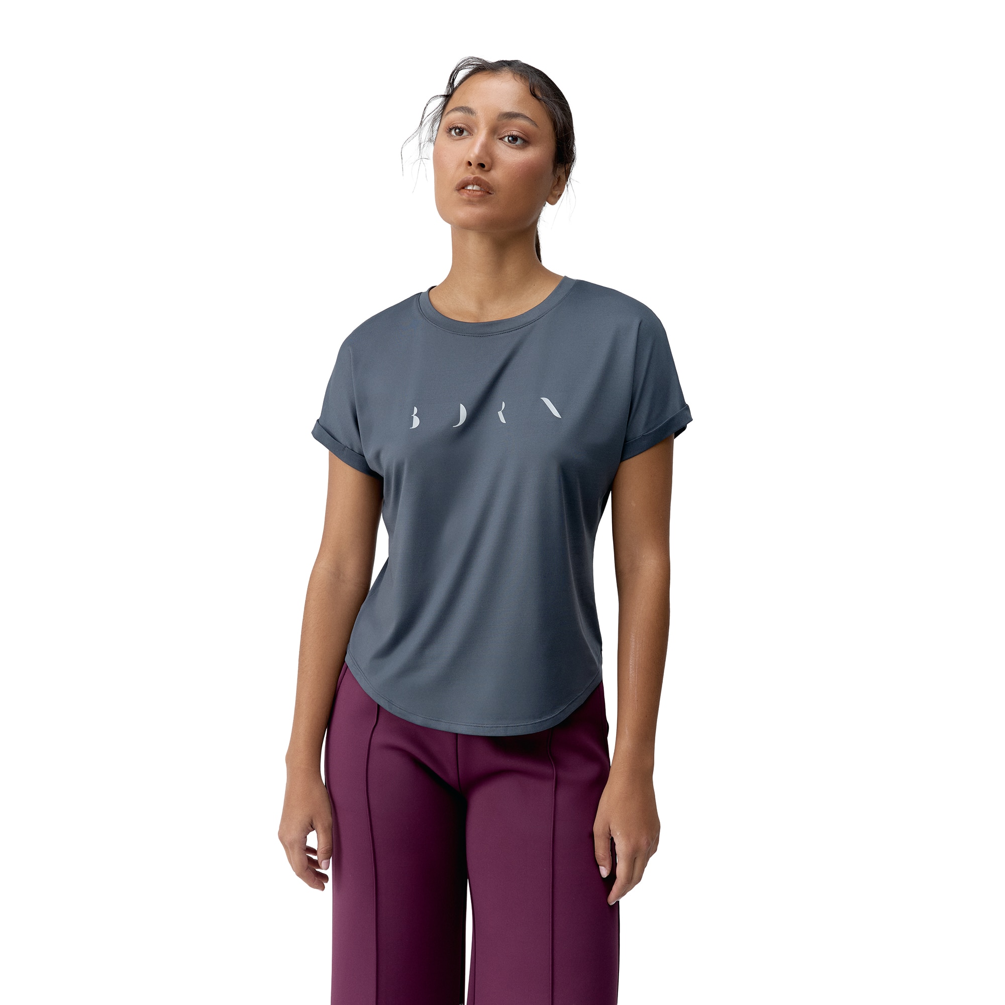Camiseta de Mujer Azami BORN - Azul anticuario Azul anticuario-1