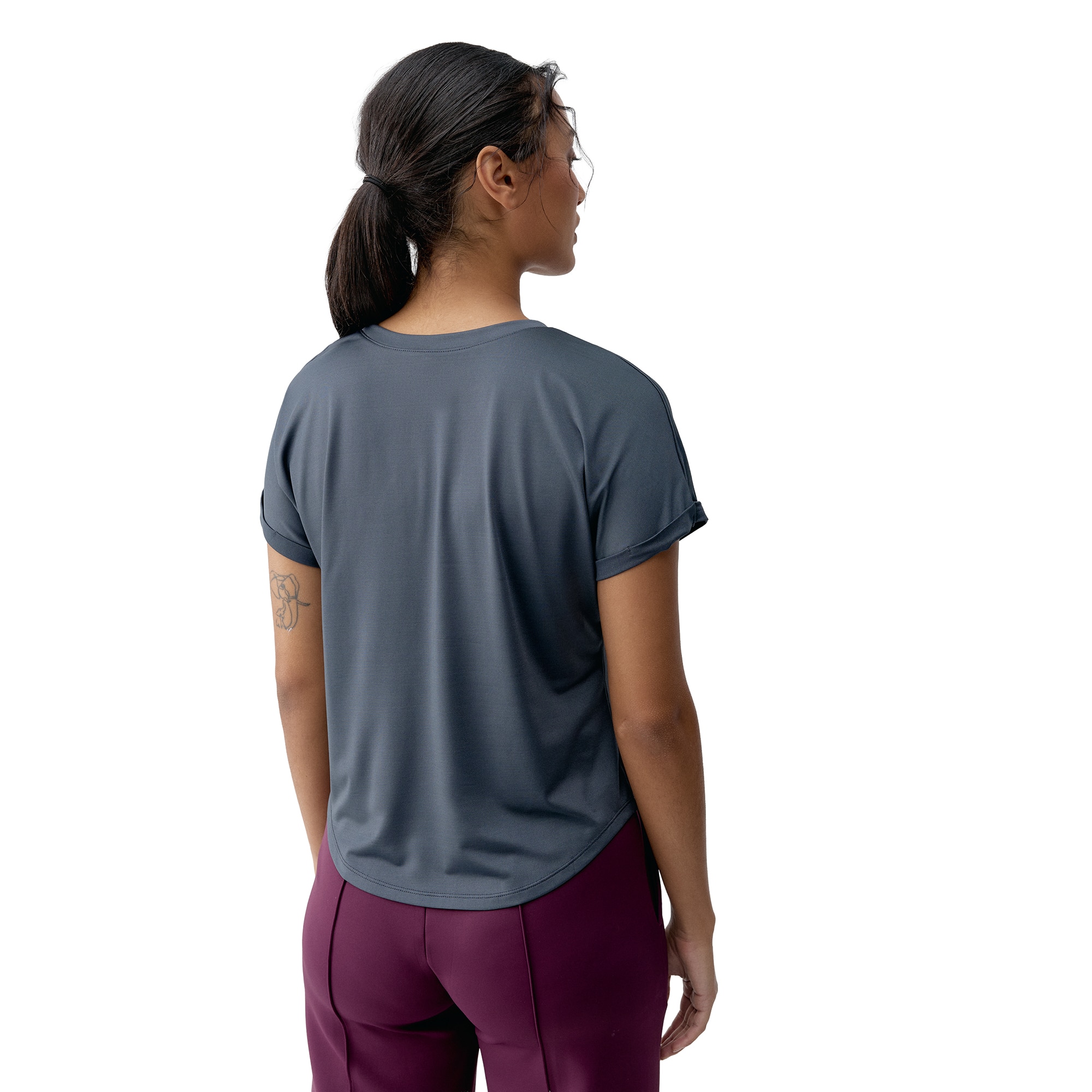 Camiseta de Mujer Azami BORN - Azul anticuario Azul anticuario-2
