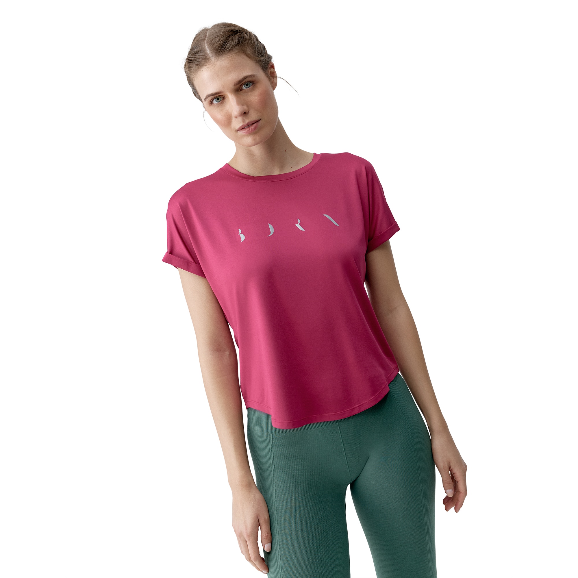 Born Camiseta de Mujer Azami Ciruela