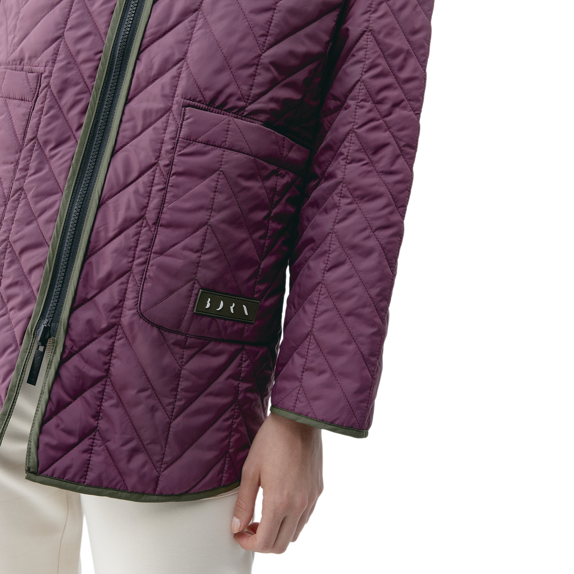 Imagen 5 de Chaqueta de Mujer Reversible Tenzo BORN - Kaki Kaki
