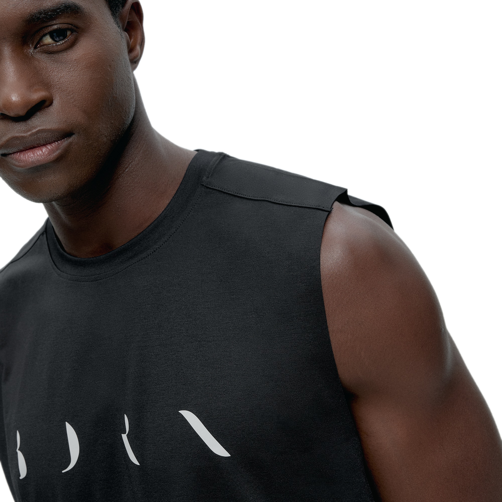 Camiseta de Hombre Daxon BORN - Negro Negro-3