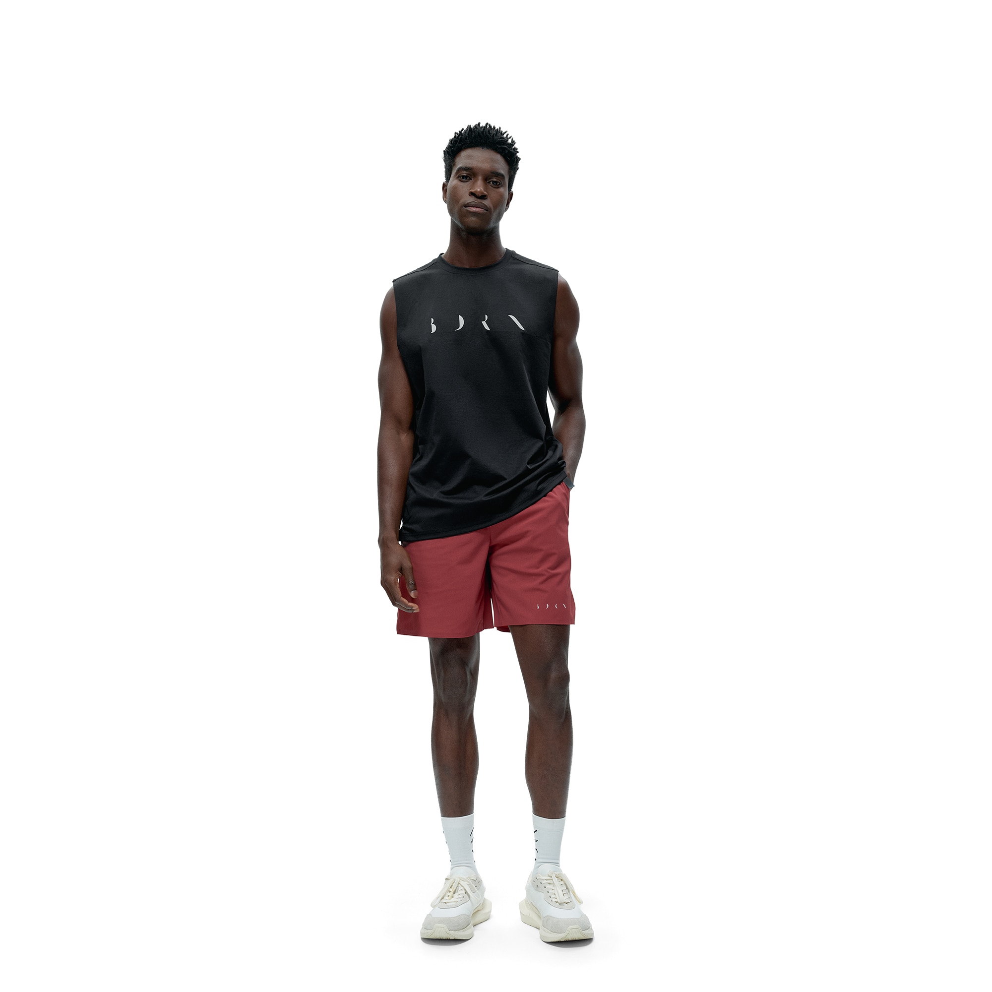 Camiseta de Hombre Daxon BORN - Negro Negro-5