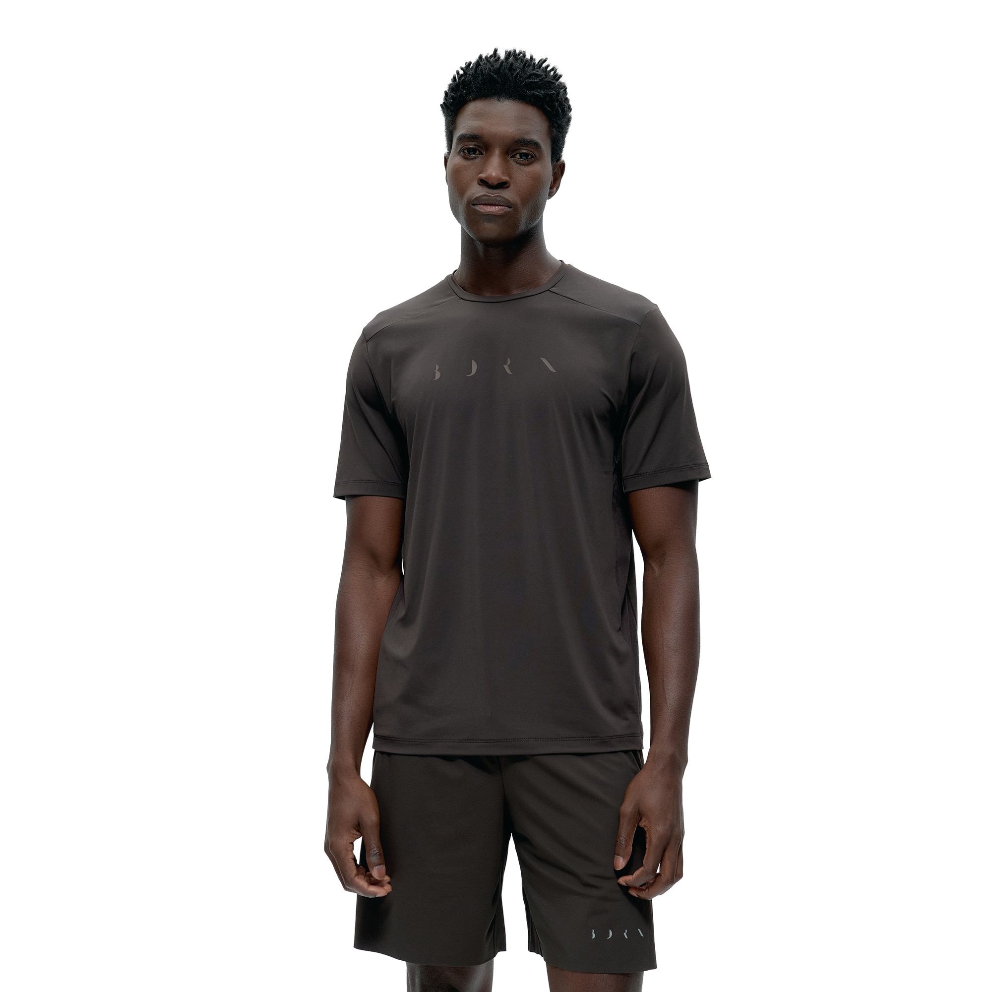 Born Camiseta de Hombre Volta 2.0 Marrón chocolate