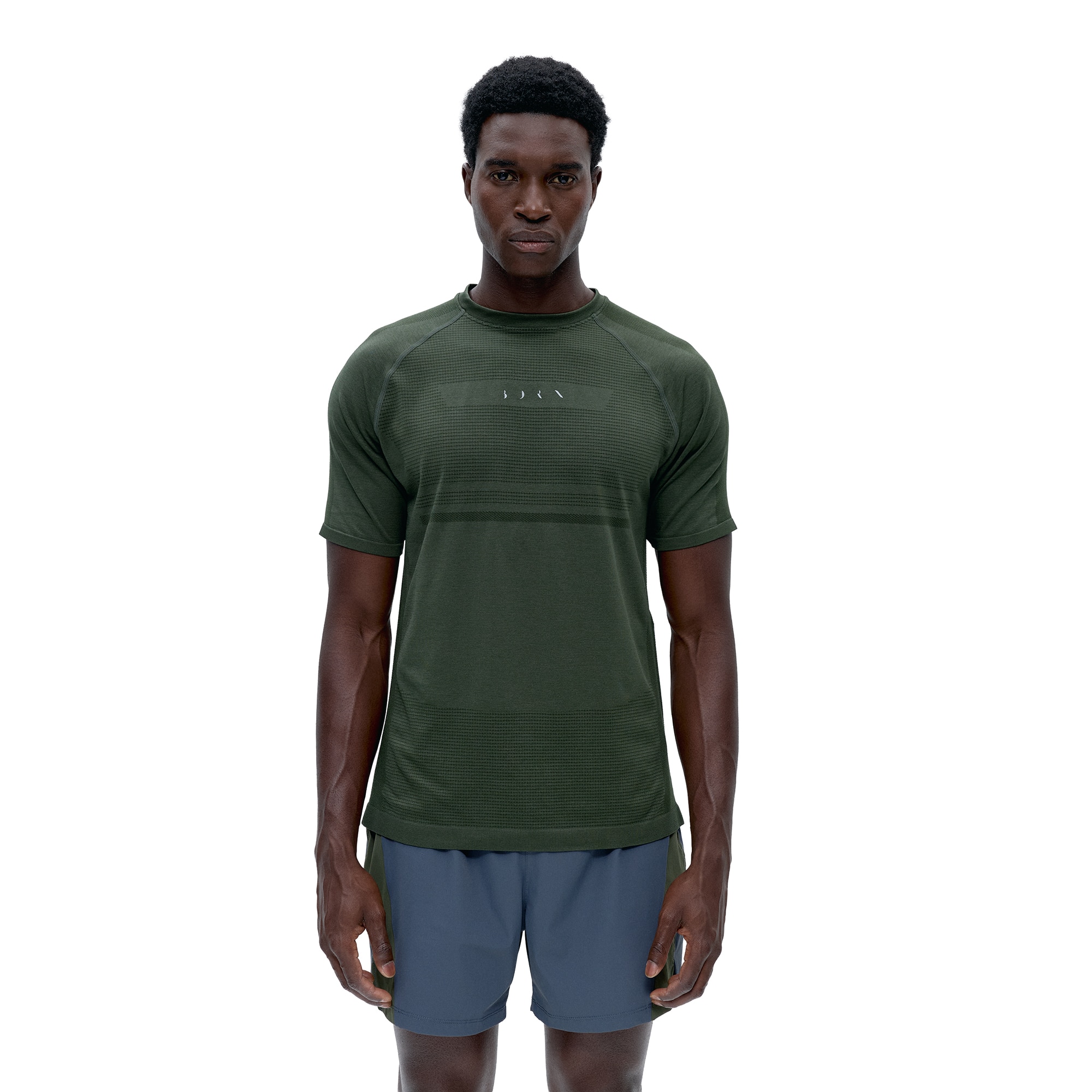 Camiseta de Hombre Grav BORN - Kaki Kaki-1