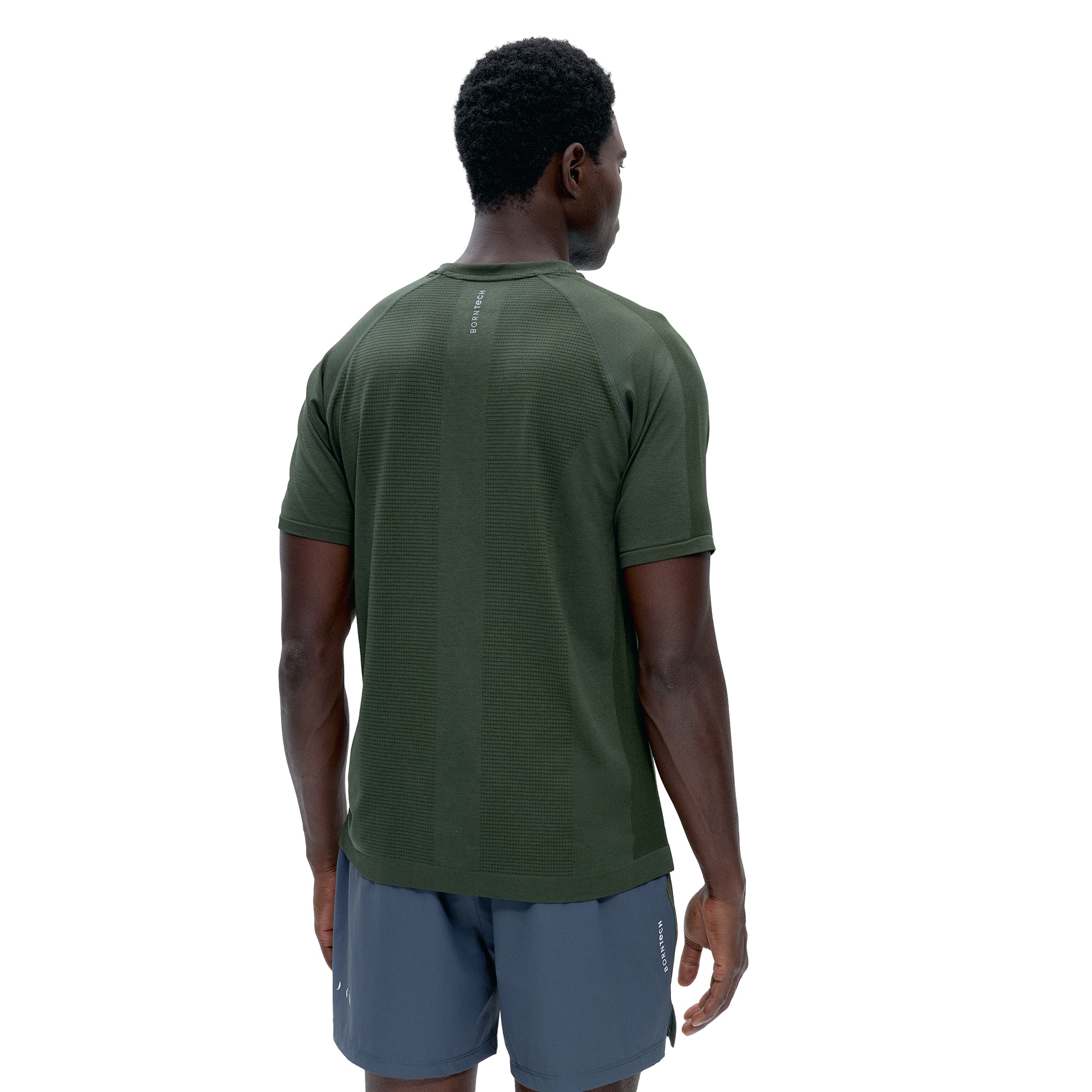 Camiseta de Hombre Grav BORN - Kaki Kaki-2