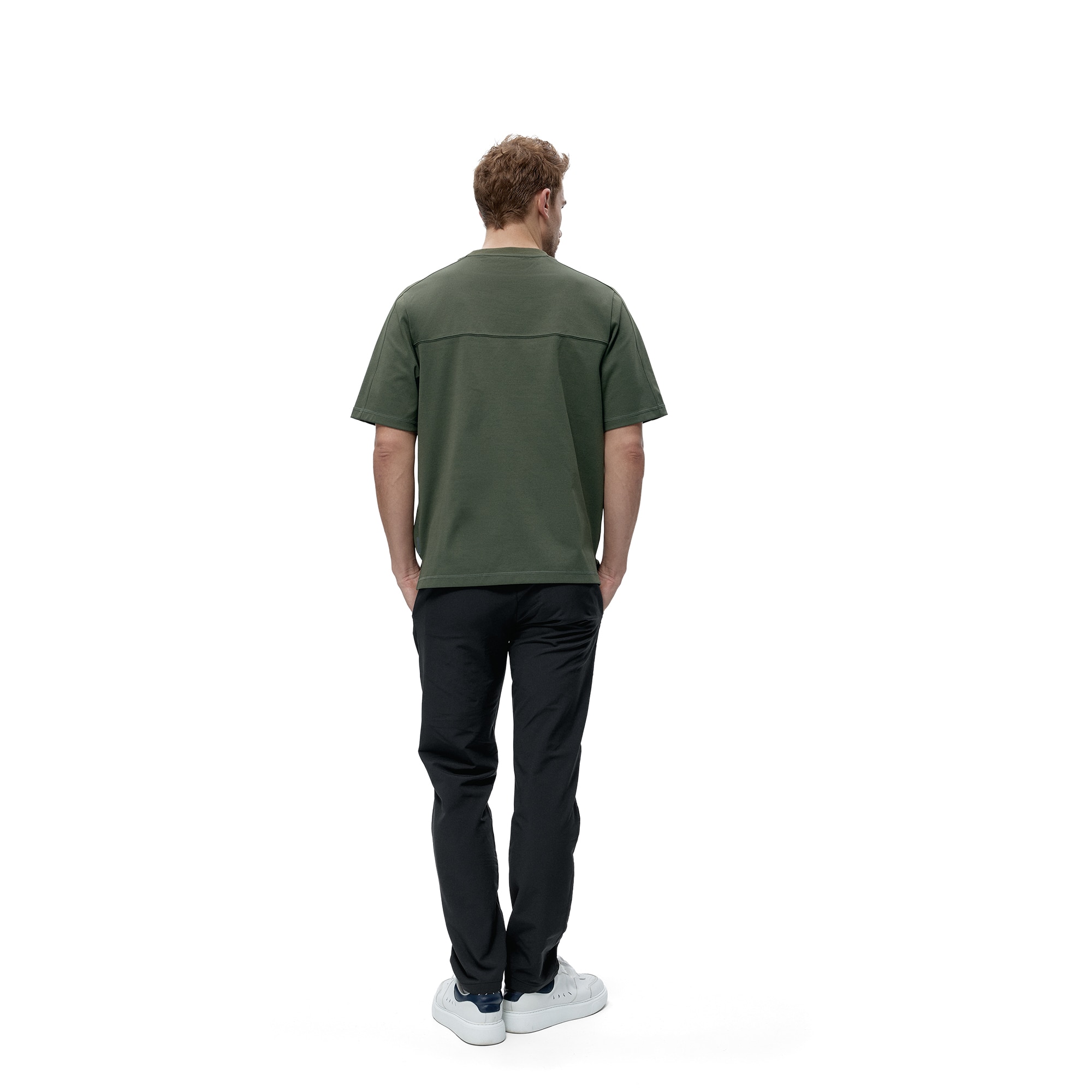 Camiseta de Hombre Tirreno BORN - Kaki Kaki-6