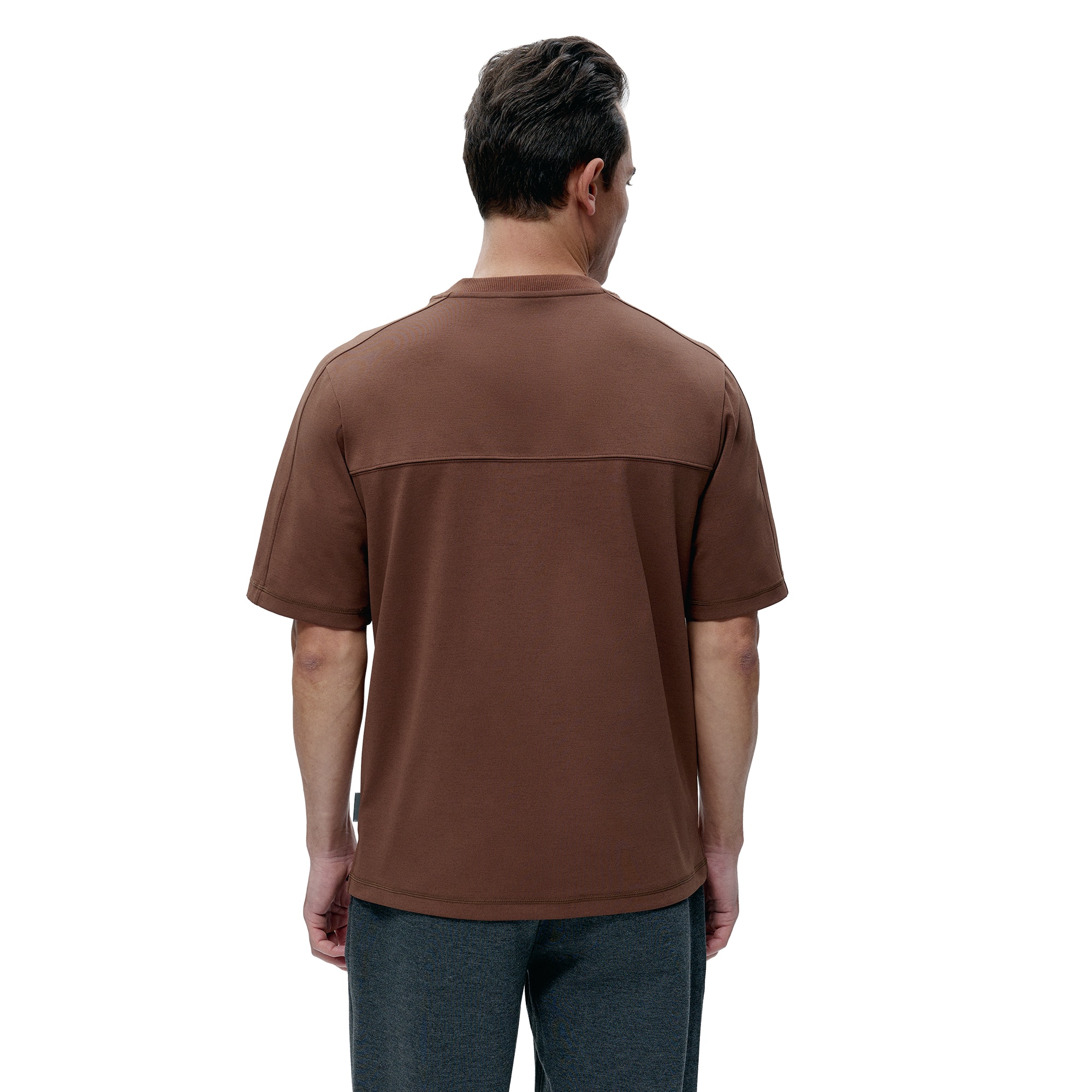Camiseta de Hombre Tirreno BORN - Marrón Marrón-2