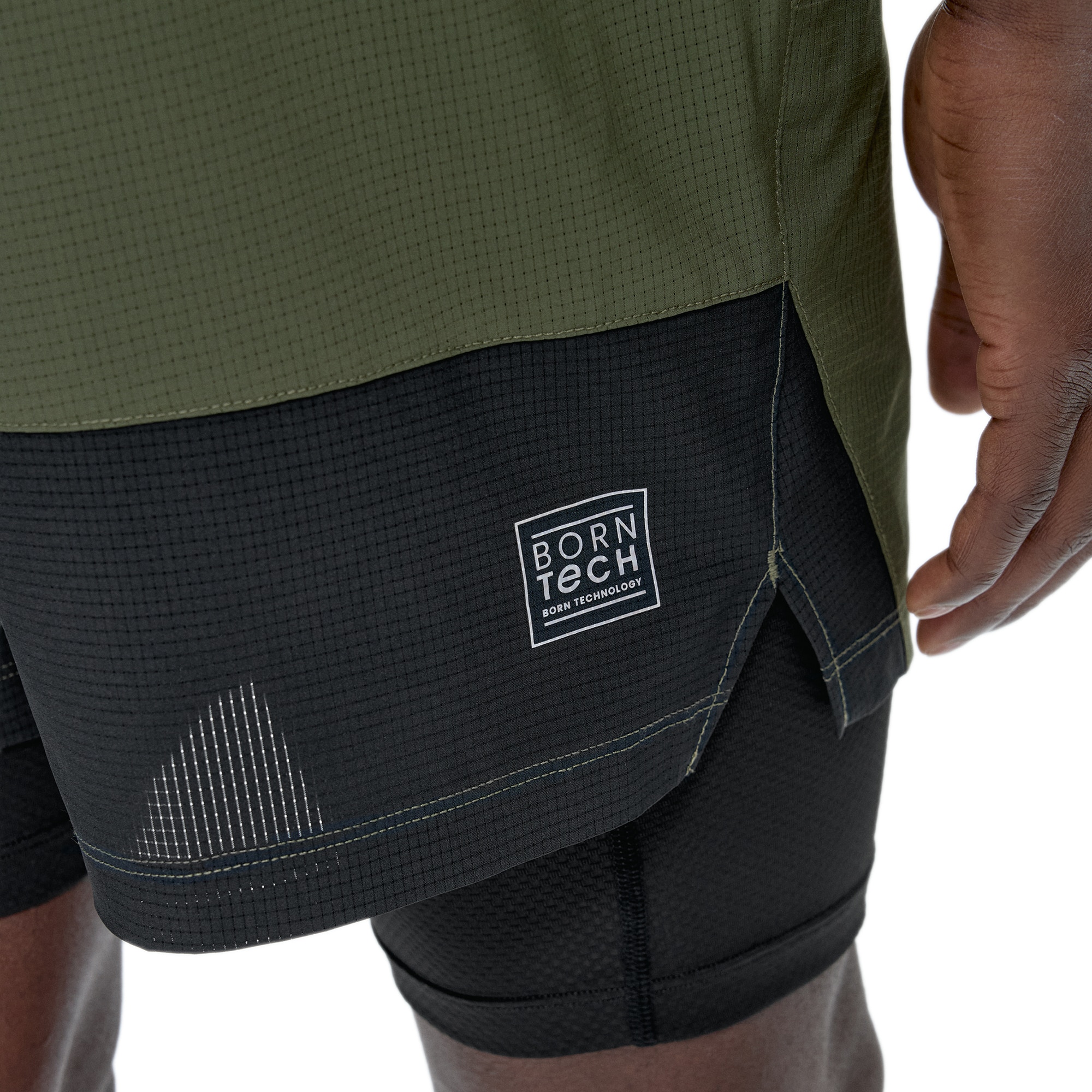 Short de Hombre Strider BORN - Kaki Kaki-4