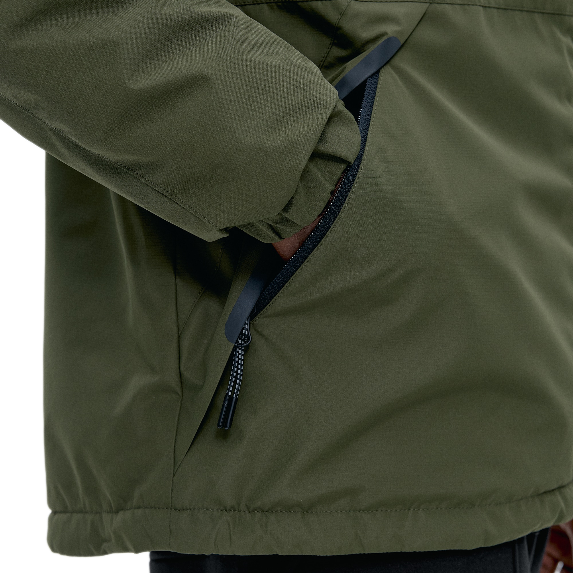 Chaqueta de Hombre Reversible Volga BORN - Verde cadete Verde cadete-6