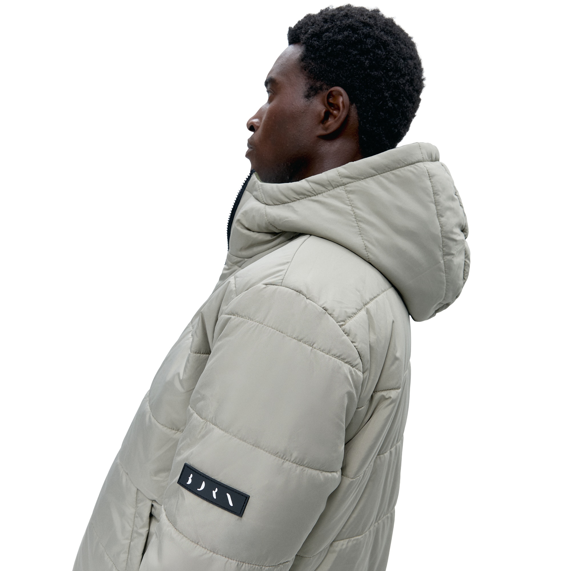Chaqueta de Hombre Reversible Volga BORN - Verde cadete Verde cadete-7
