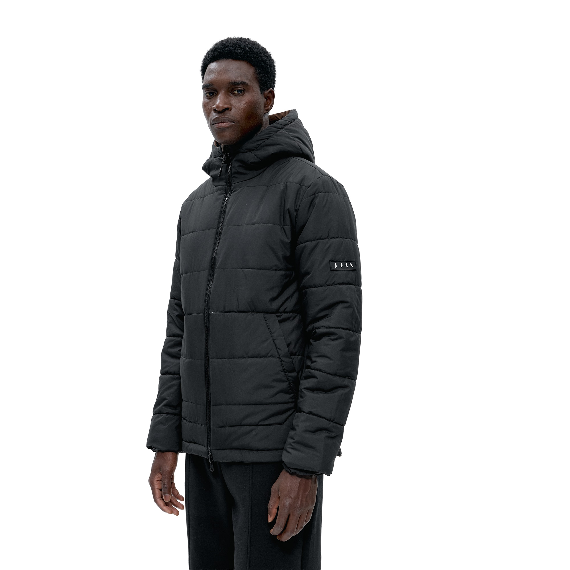 Chaqueta de Hombre Reversible Volga BORN - Marrón Marrón-3