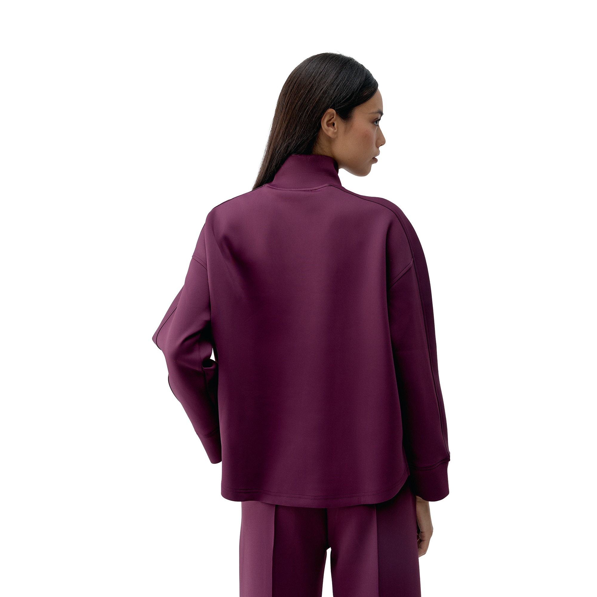 Sudadera de Mujer Thashi BORN - Burdeos Burdeos-2