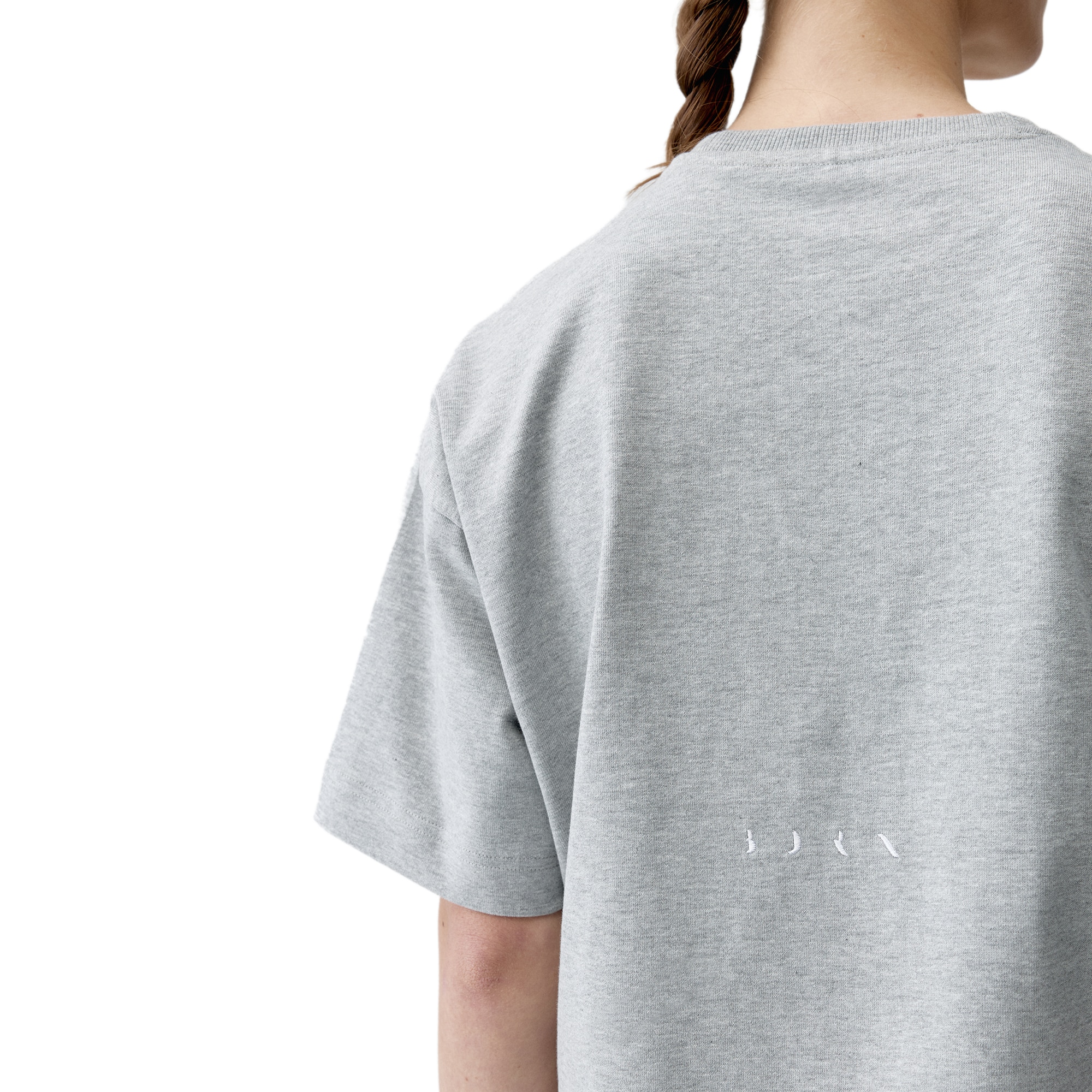 Camiseta de mujer Court Born Living Yoga - Gris Gris-4