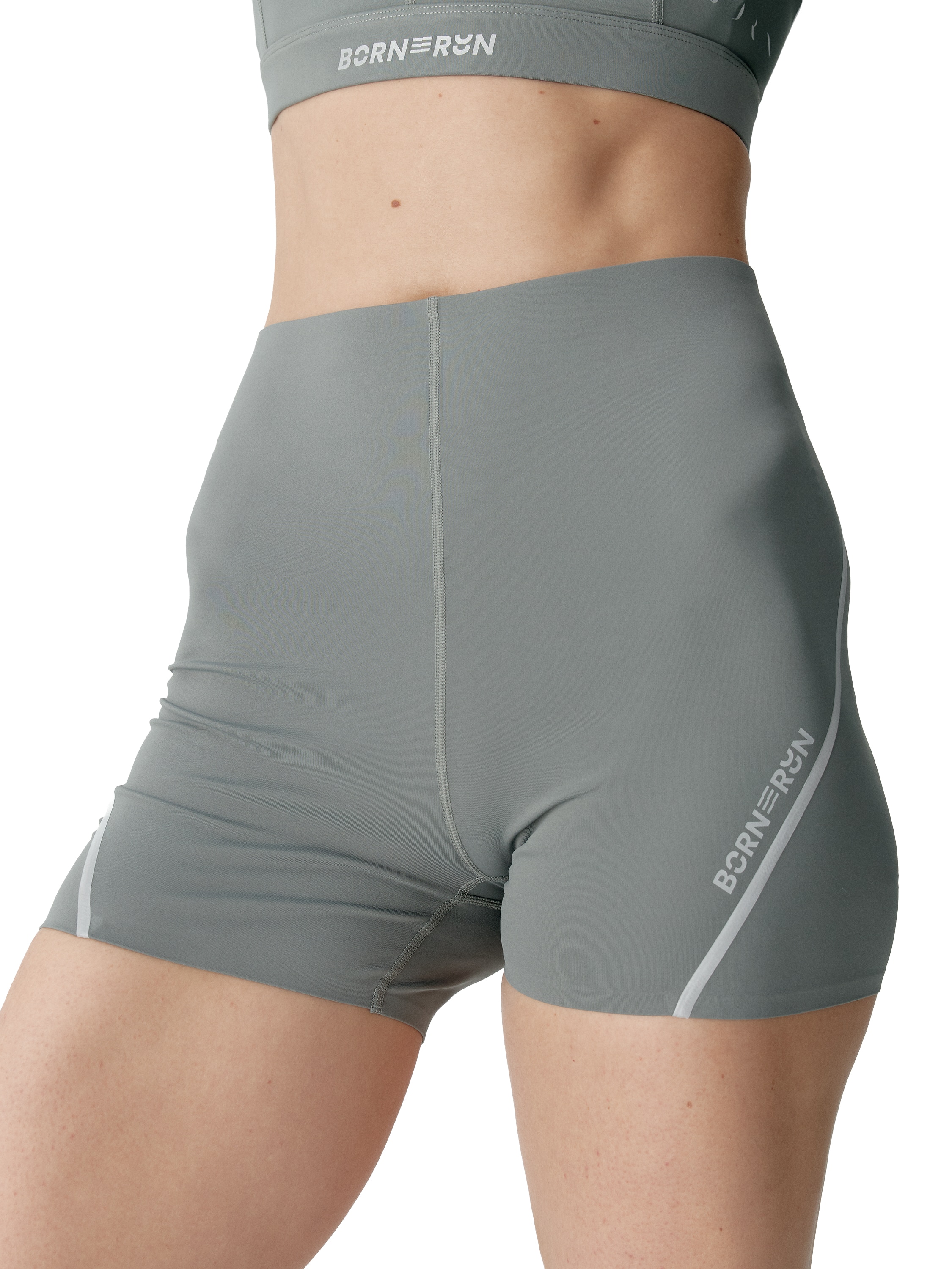 Born Short deportivo de Mujer Luna Run Negro