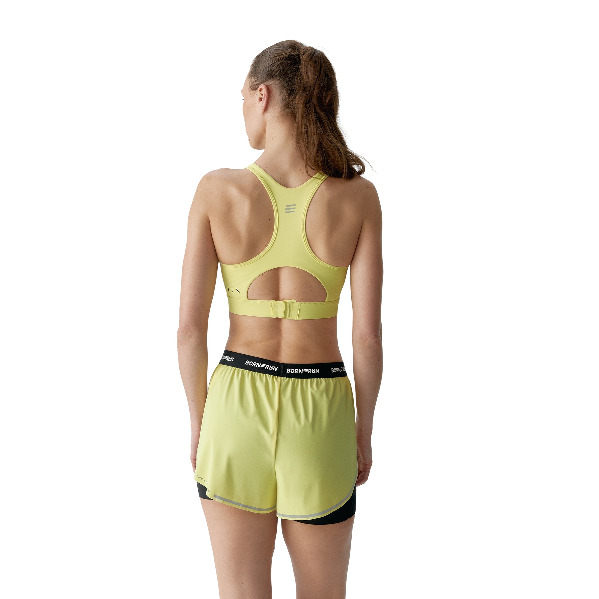 Imagen 5 de Top deportivo de mujer Voltrun Born - Amarillo limón Amarillo limón