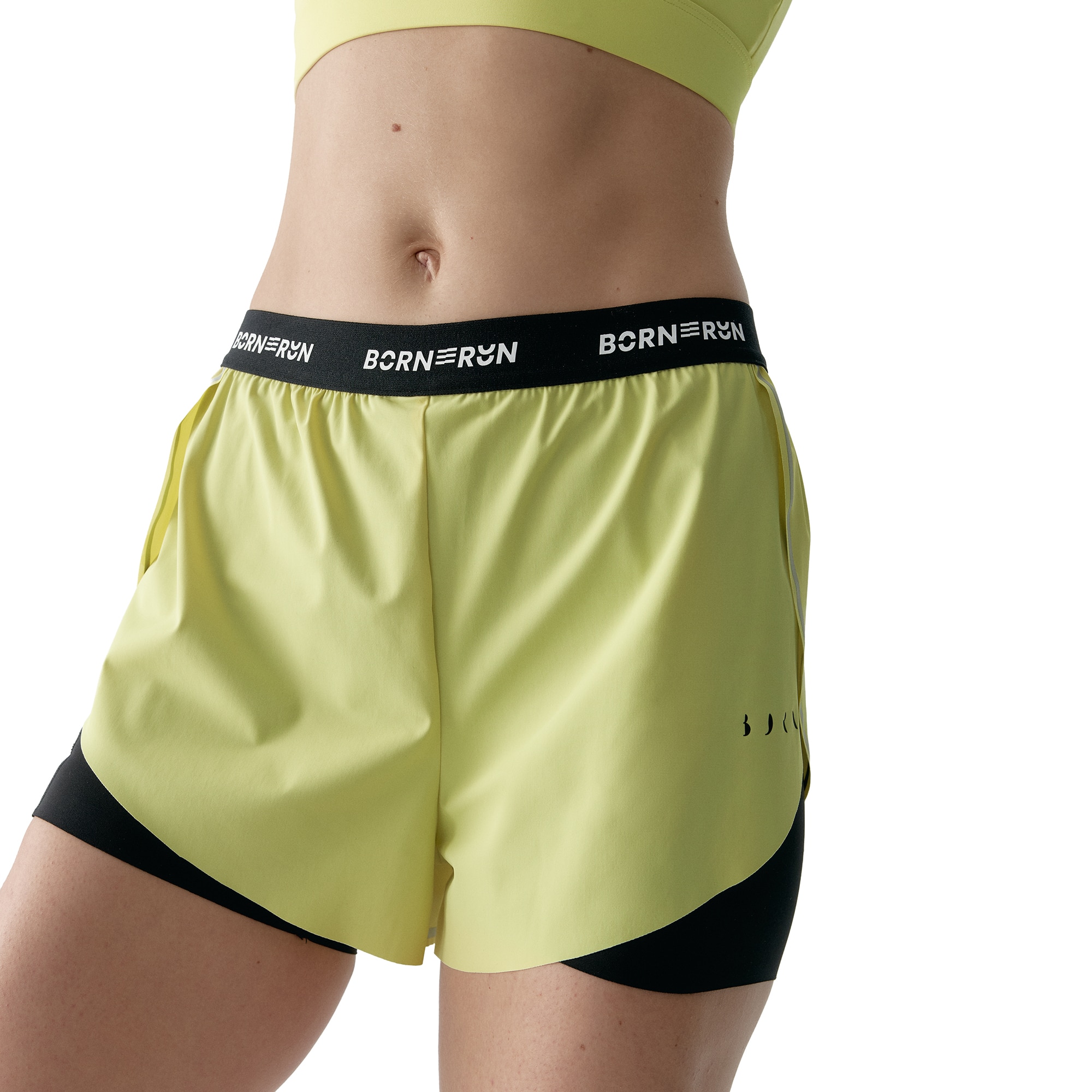 Born Short deportivo de Mujer Voltrun Negro