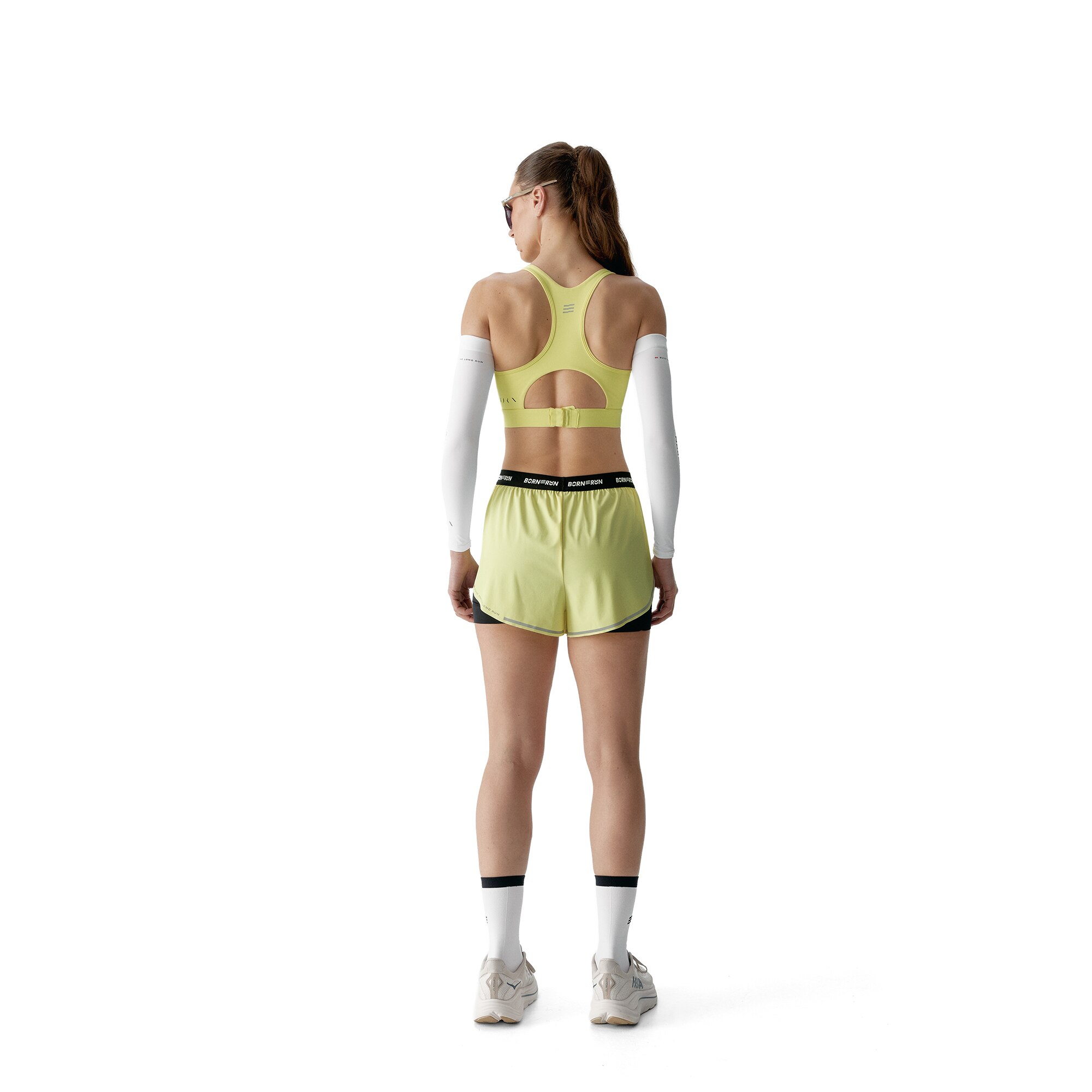 Imagen 8 de Short deportivo de Mujer Voltrun Born - Amarillo limón Amarillo limón