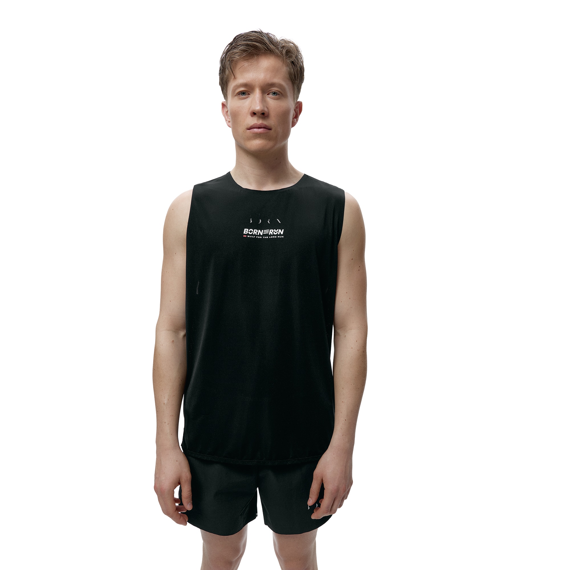 Born Camiseta deportiva de Hombre Ryder Run Negro