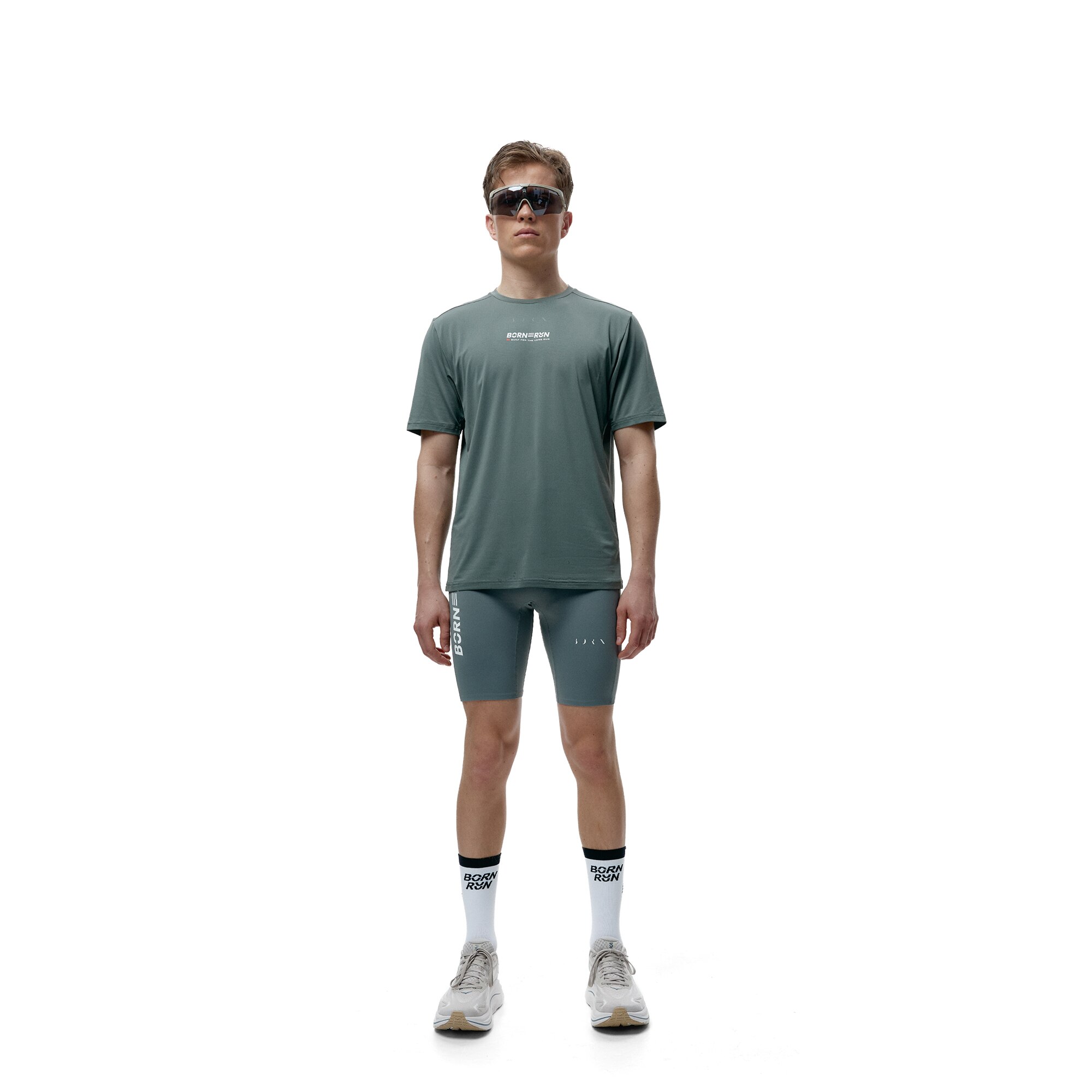 Imagen 6 de Short deportivo de Hombre Aero Run Born - Verde Oliva Verde Oliva