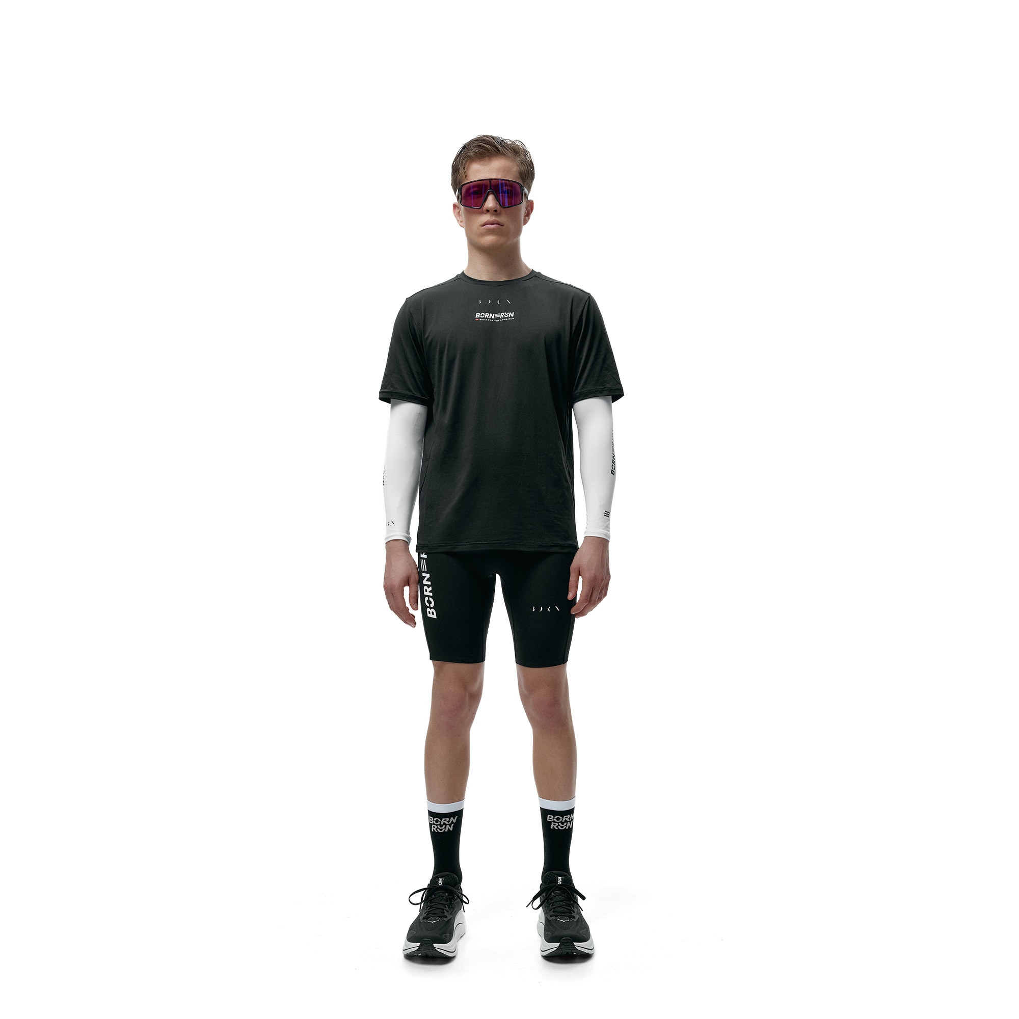 Imagen 7 de Short deportivo de Hombre Aero Run Born - Negro Negro