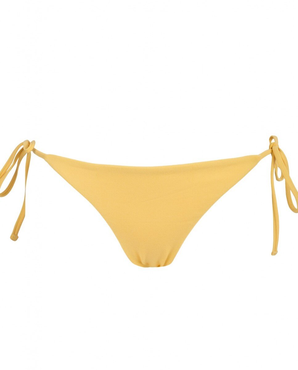 Braguita de bikini Bandeau Limoncello clásica con lazo y forro - Robin Collection - Amarillo Amarillo-3