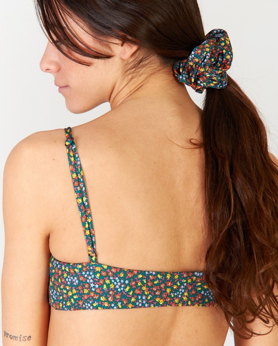 Top de bikini Soft Giardinetto con tirantes regulables y sin foams - Robin Collection - Verde Verde-2