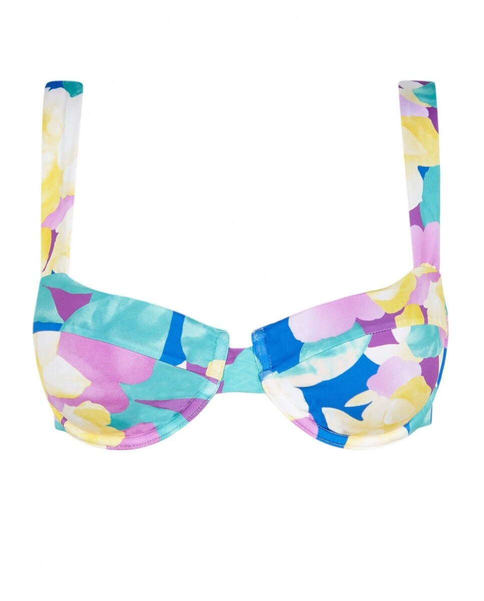 Sujetador de bikini balconette Acapulco con foam extraíble y aro - Robin Collection - Multicolor Multicolor-3