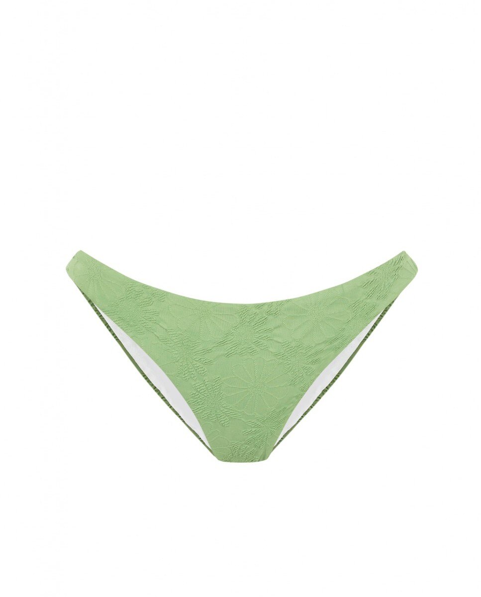 Braguita de bikini Balconette Pistacchio clásica con tejido en estructura y forro - Robin Collection - Verde Verde-4