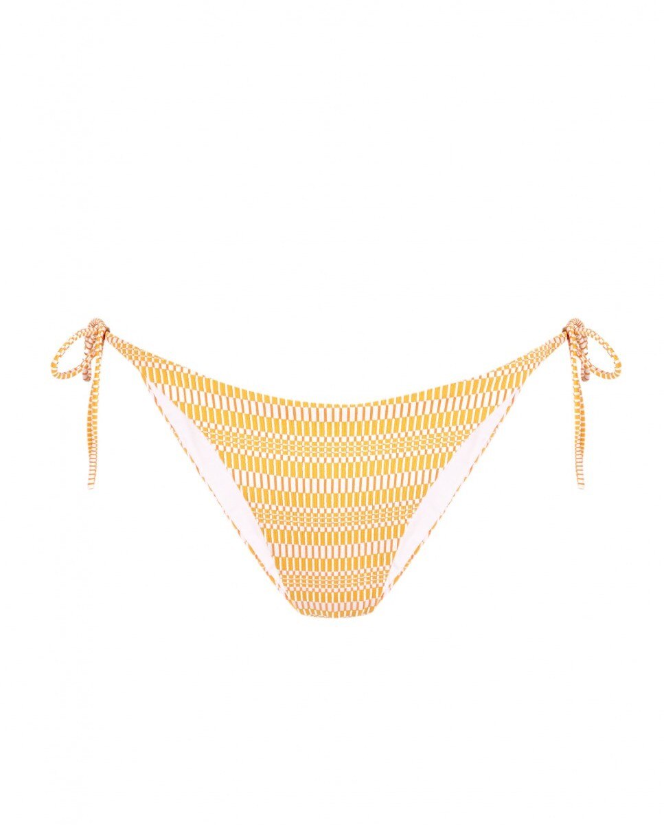 Braguita de bikini Apricot con estructura, lazo y forro - Robin Collection - Naranja volcanico Naranja volcanico-3