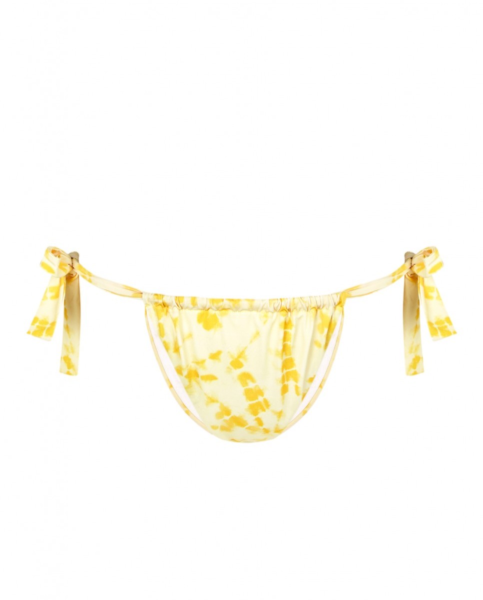 Braguita de bikini Al Sole con lazo y forro - Robin Collection - Amarillo Amarillo-5