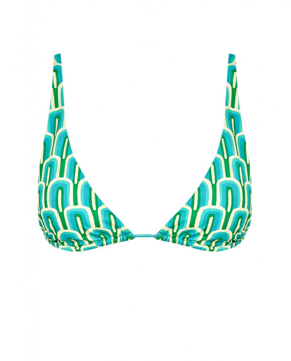 Top de bikini triángulo Calypso con foams extraíbles - Robin Collection - Multicolor Multicolor-4