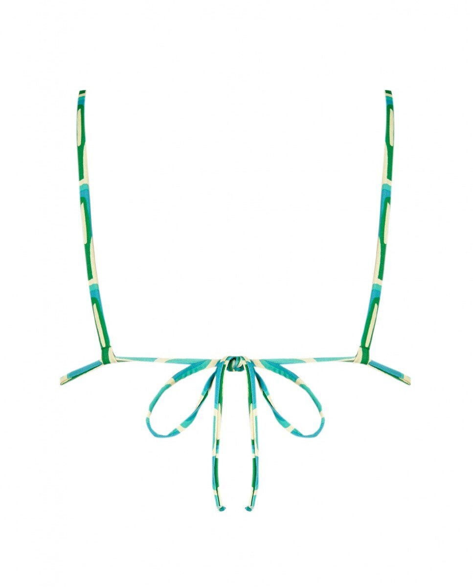 Top de bikini triángulo Calypso con foams extraíbles - Robin Collection - Multicolor Multicolor-3