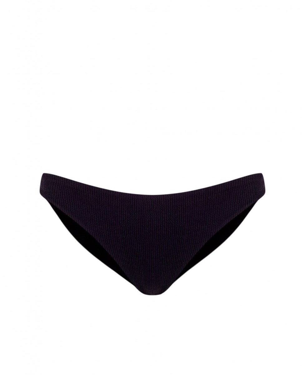 Braga de bikini negra con tejido estructurado - Robin Collection - Negro Negro-3
