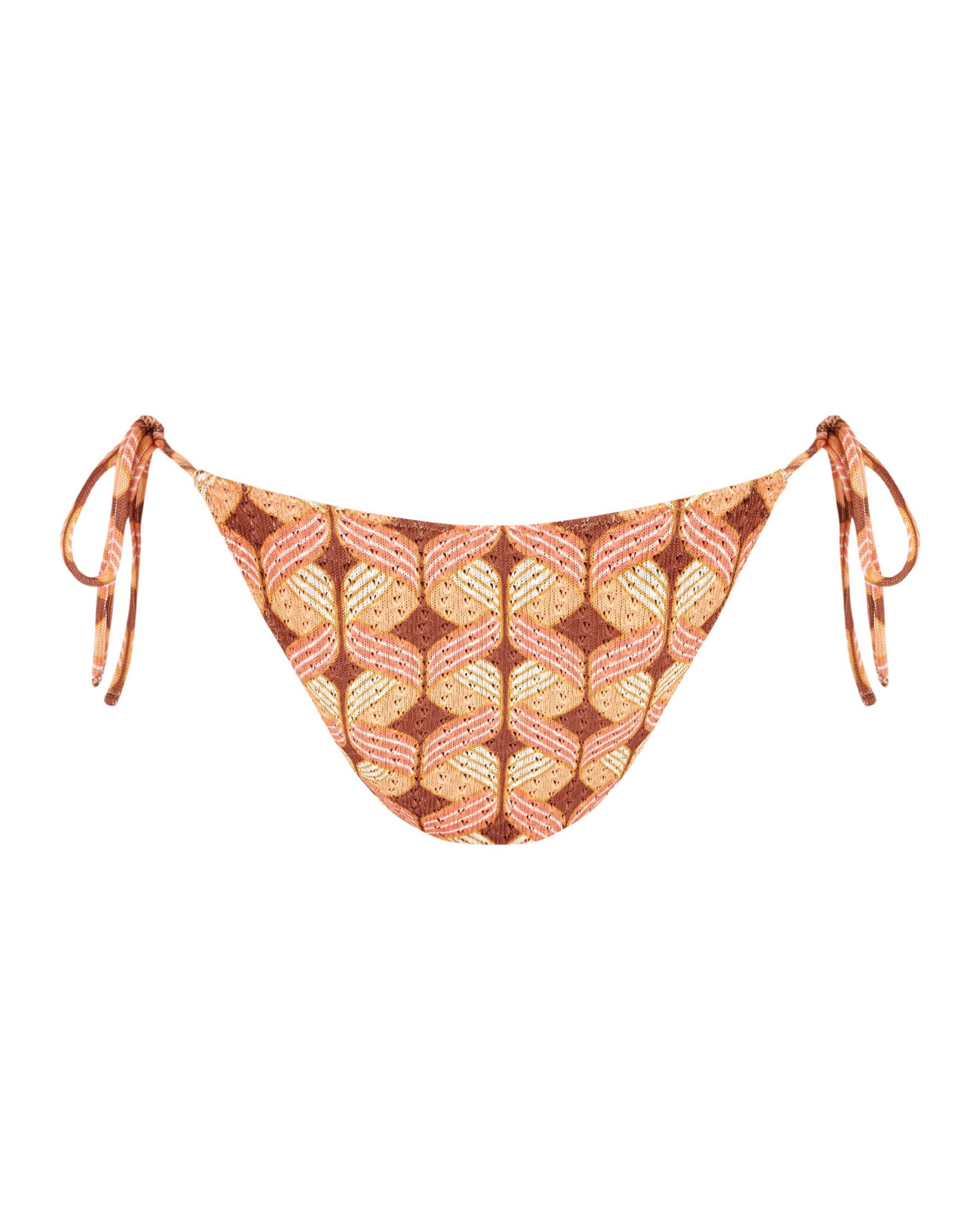 Braga de bikini Sundance con estructura, lazo y forro - Robin Collection - Naranja Naranja-4