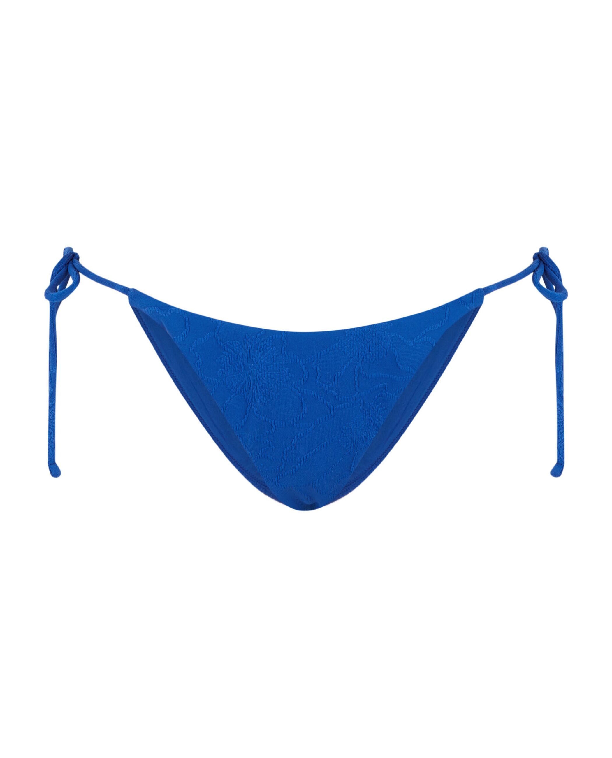 Bragas de bikini Royale con estructura, lazo y forro - Robin Collection - Azul royal Azul royal-3