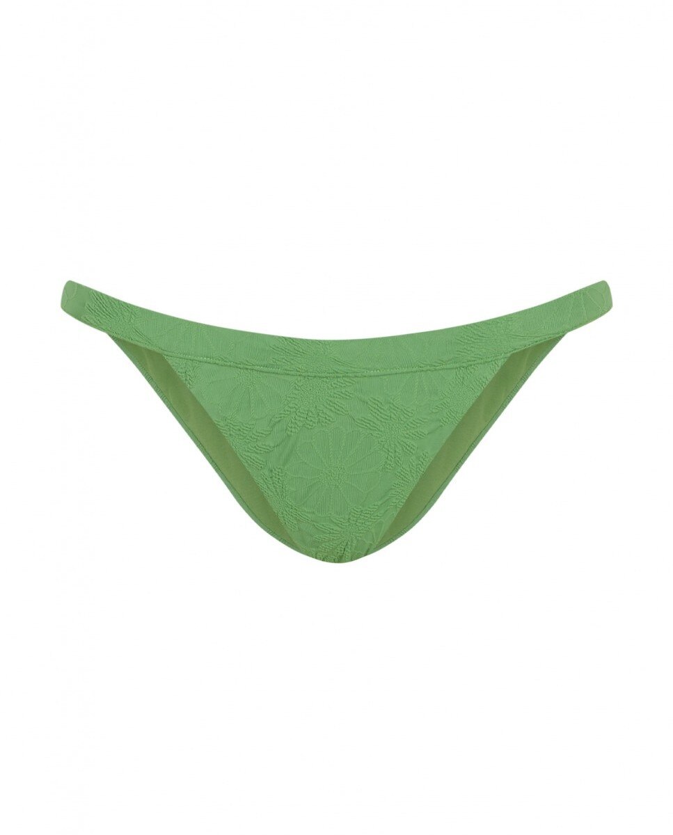 Braguita de bikini Pistacchio con tejido estructura y forro - Robin Collection - Verde Verde-4