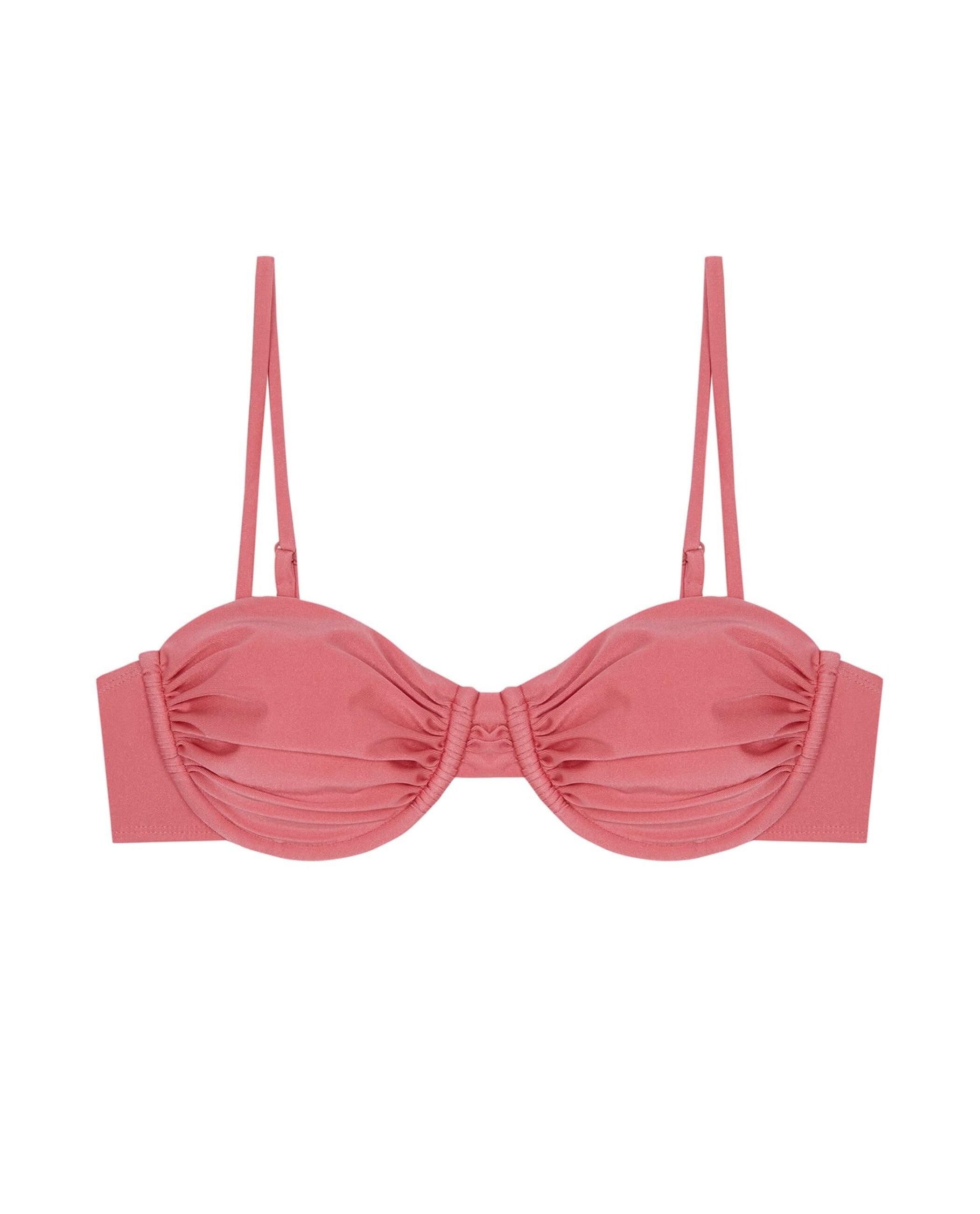 Top de bikini Balconette Rosé con foams extraíbles - Robin Collection - Rosa claro Rosa claro-3