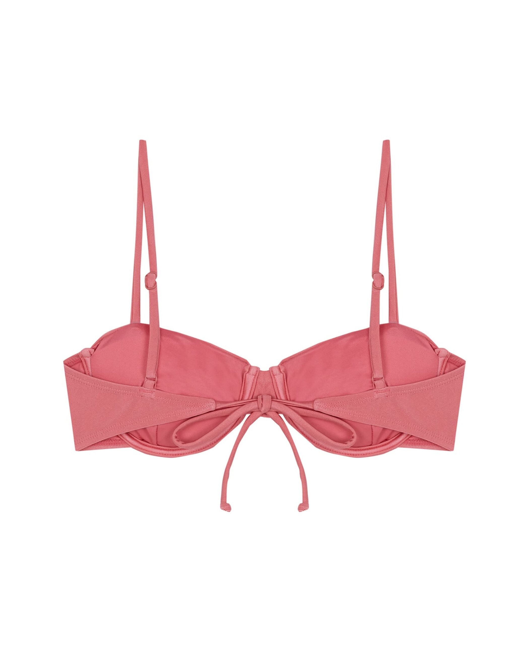 Top de bikini Balconette Rosé con foams extraíbles - Robin Collection - Rosa claro Rosa claro-4