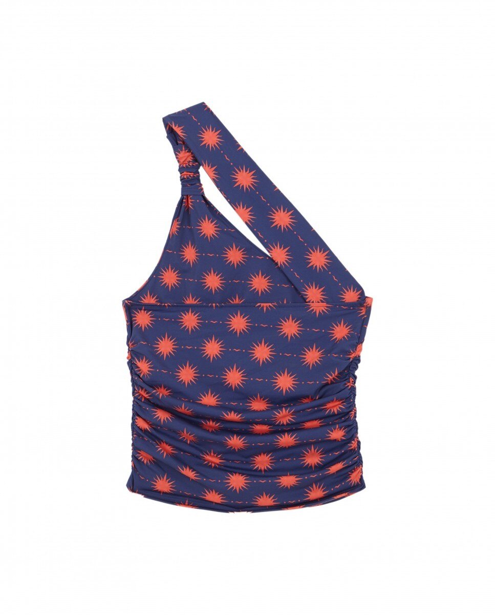 Top Asimétrico AstroBlue - Robin Collection - Multicolor Multicolor-4