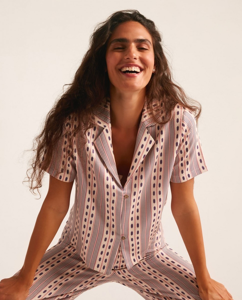 Robin Collection - Camisa de playa de mujer Puglia.