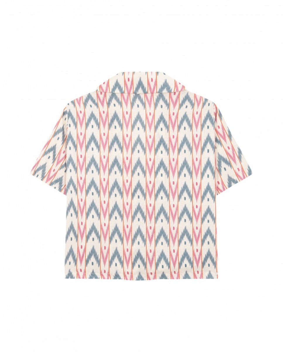 Camisa de playa de mujer Formentor - Robin Collection - Multicolor Multicolor-4